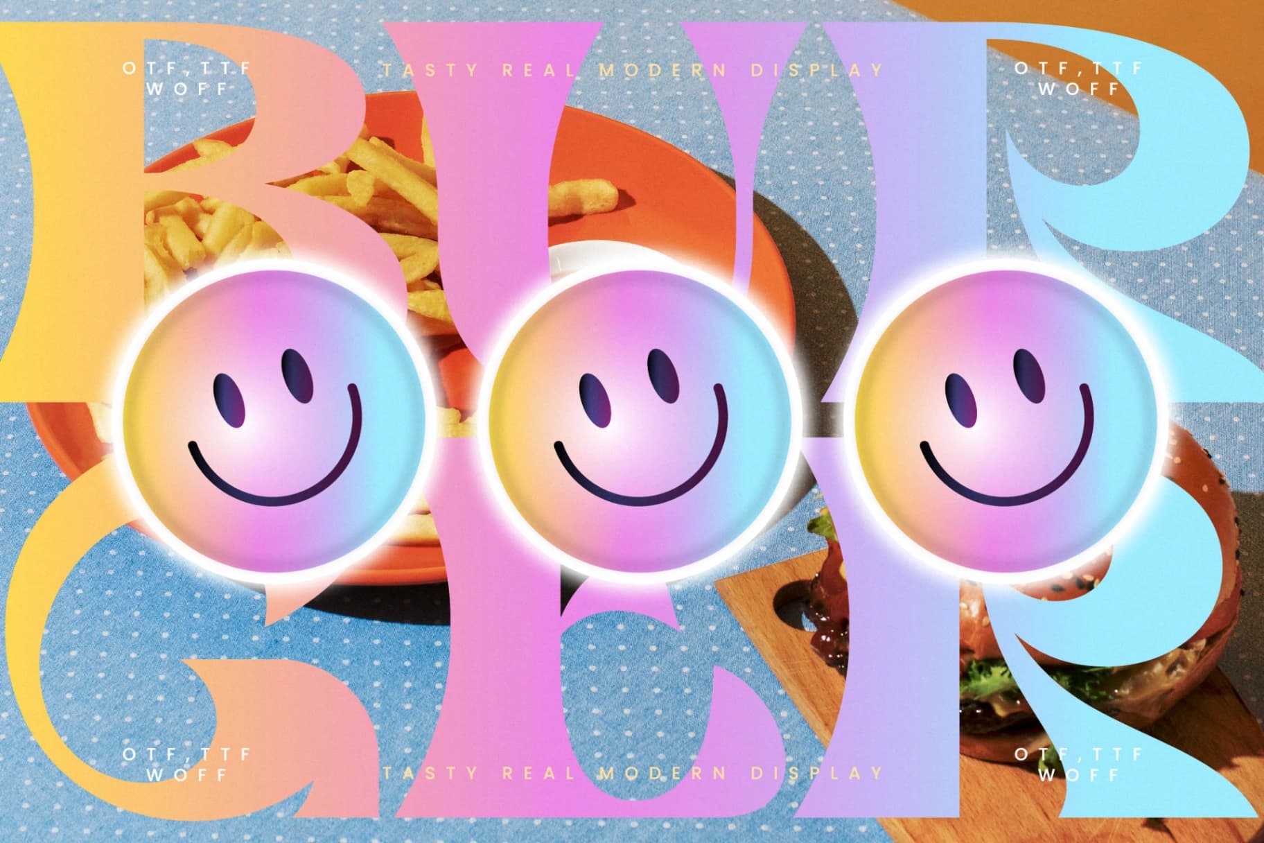 Preview 15 for Tasty Real - Modern Display Font