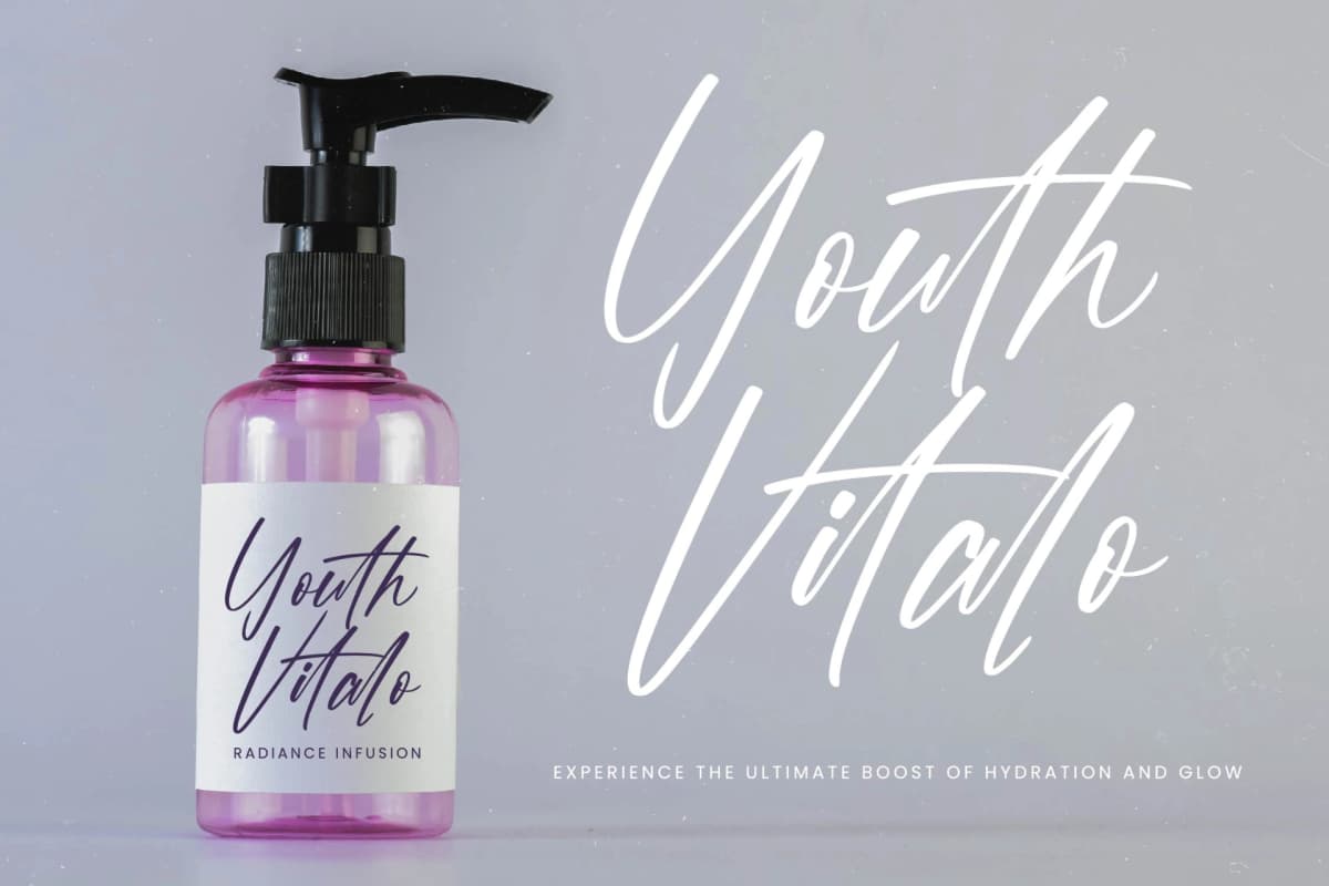 Glitestik Vintage - Stylish Handwritten Font font preview 4