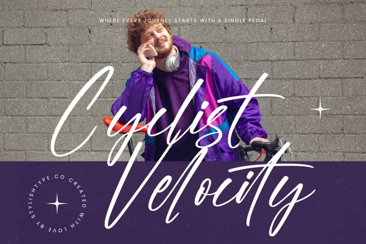 Glitestik Vintage - Stylish Handwritten Font font preview 2