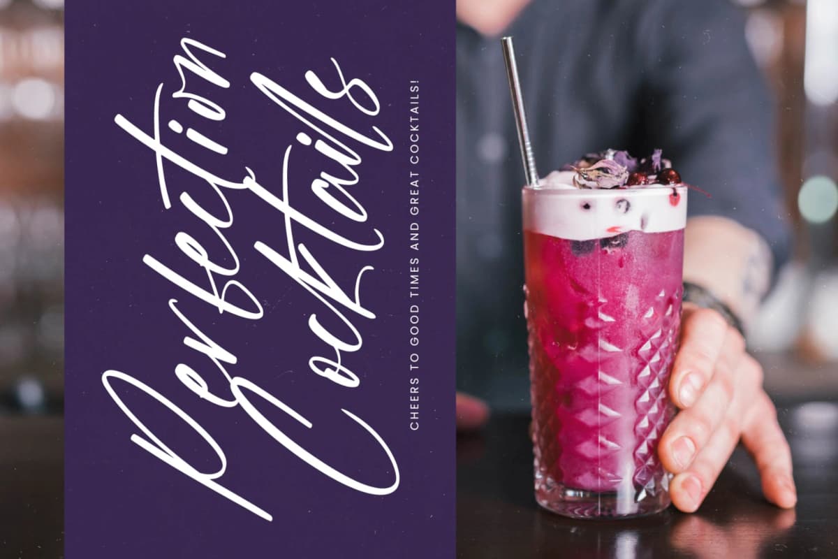 Glitestik Vintage - Stylish Handwritten Font font preview 10