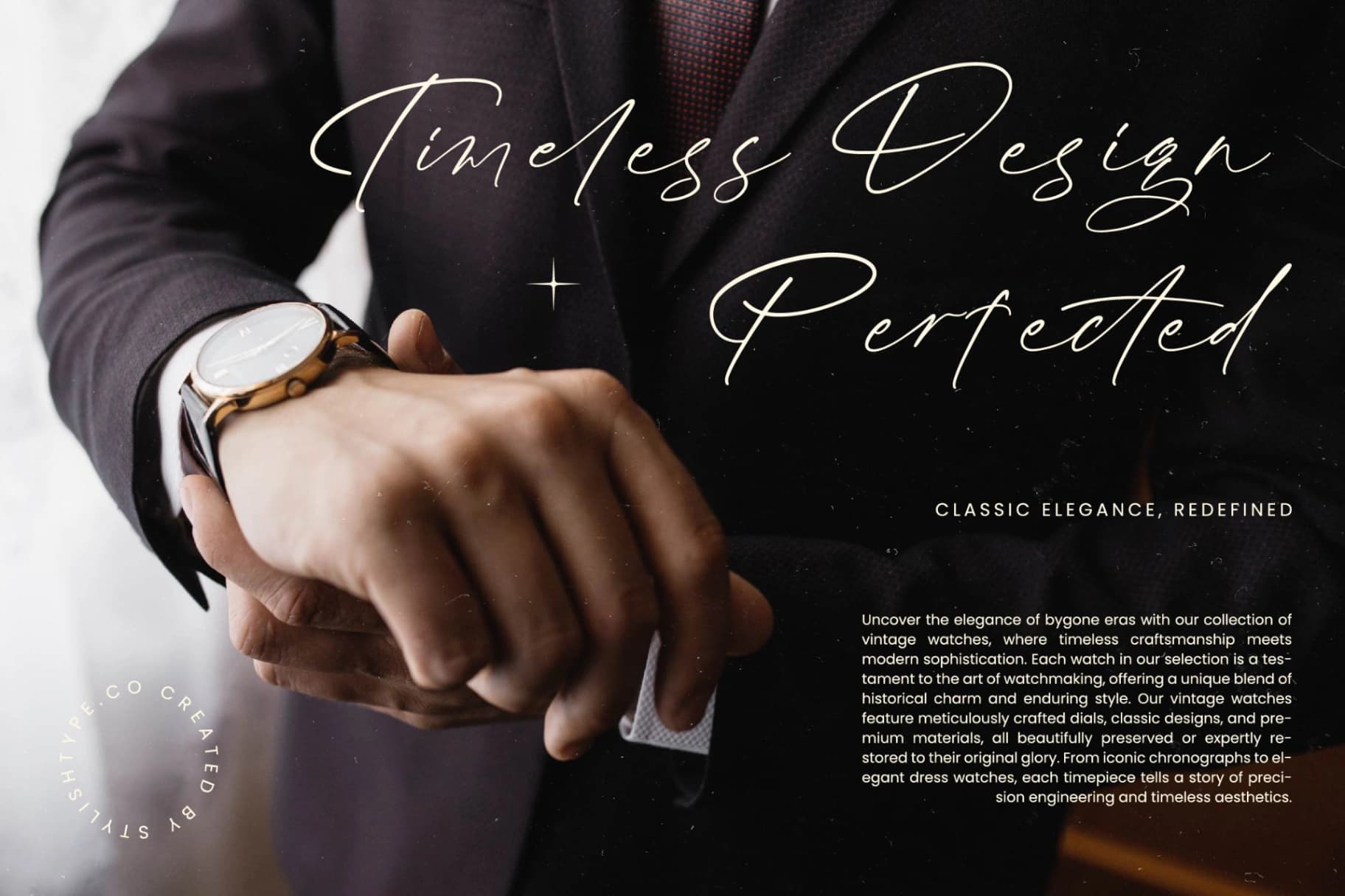 Preview 2 for Alister Smitha - Stylish Signature Font