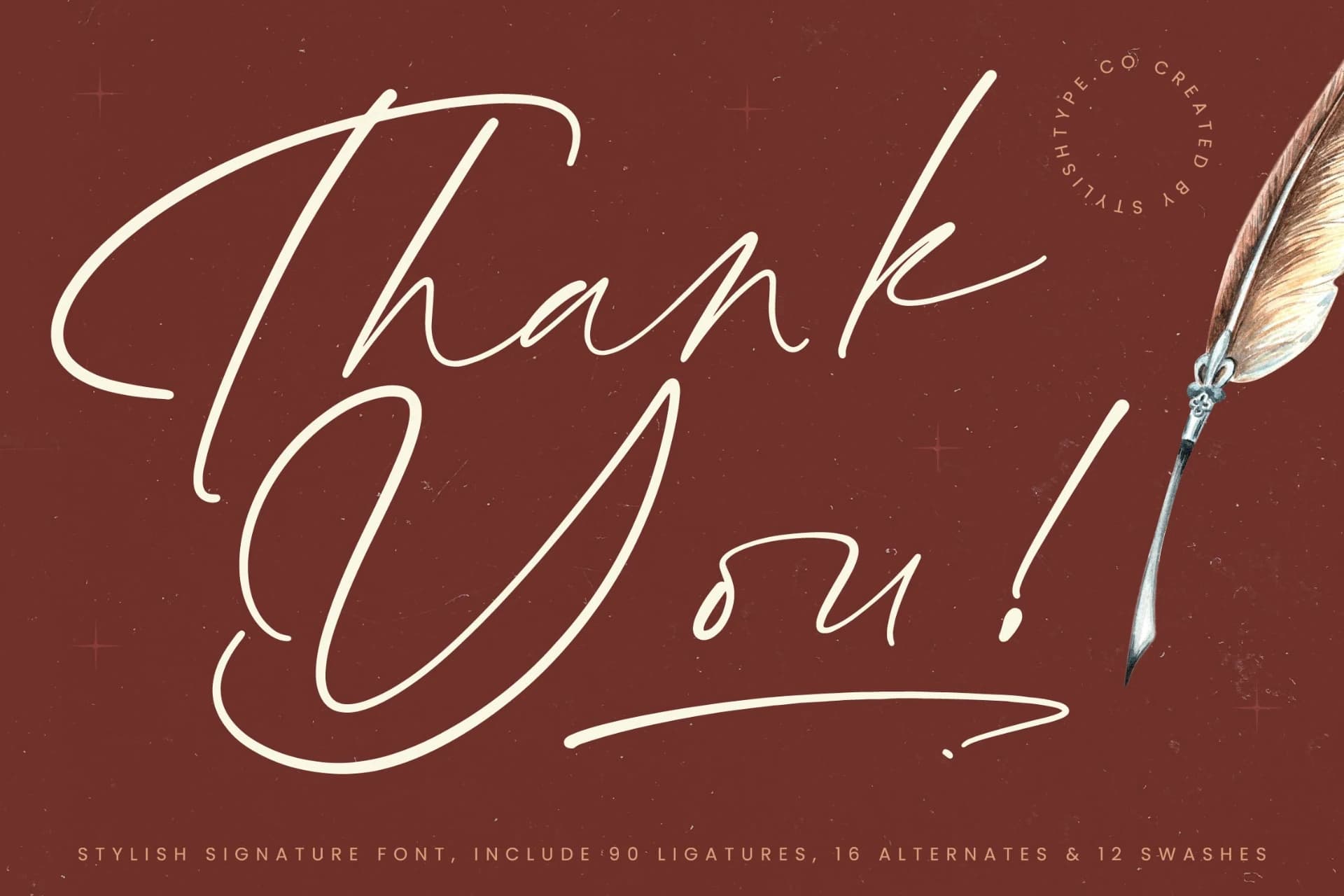 Preview 20 for Alister Smitha - Stylish Signature Font