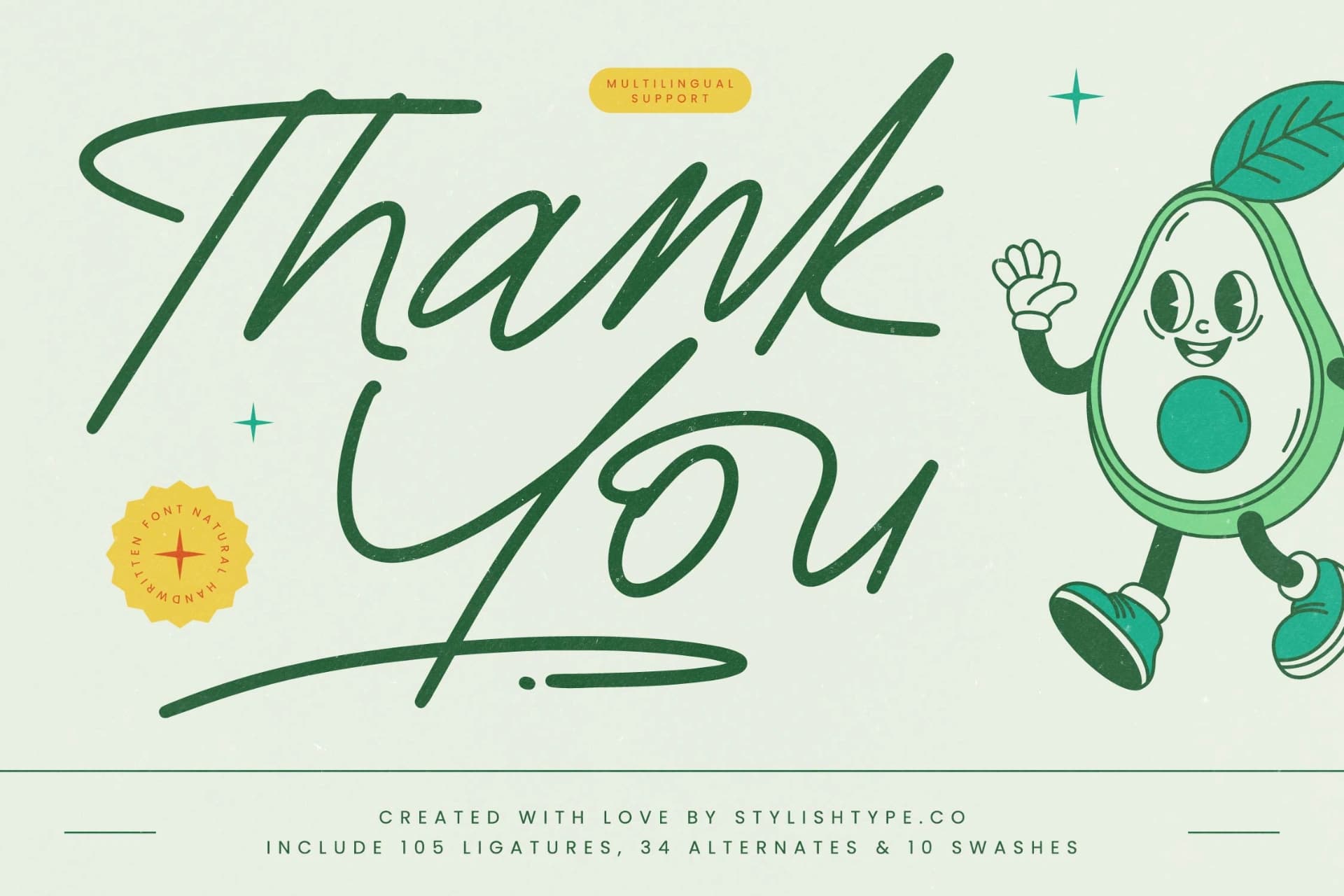 Preview 20 for Pokado Richly - Natural Handwritten Font