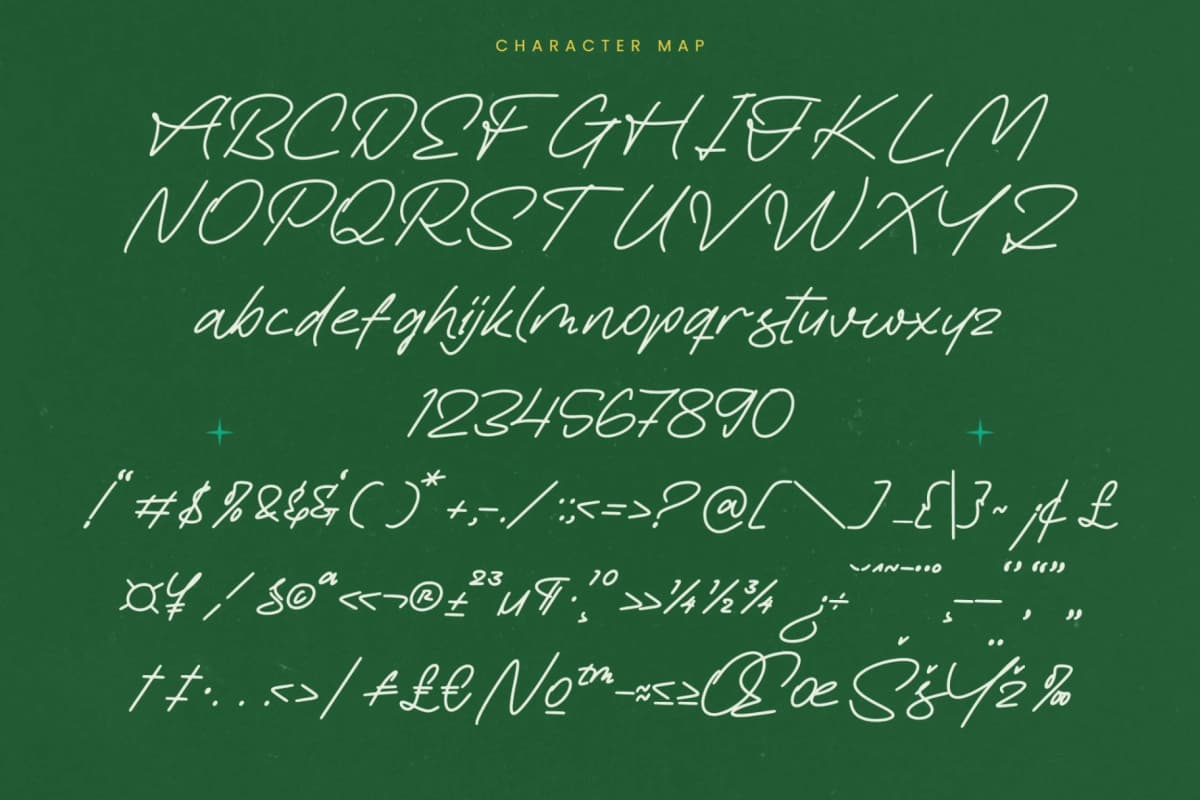 Pokado Richly - Natural Handwritten Font font preview 18