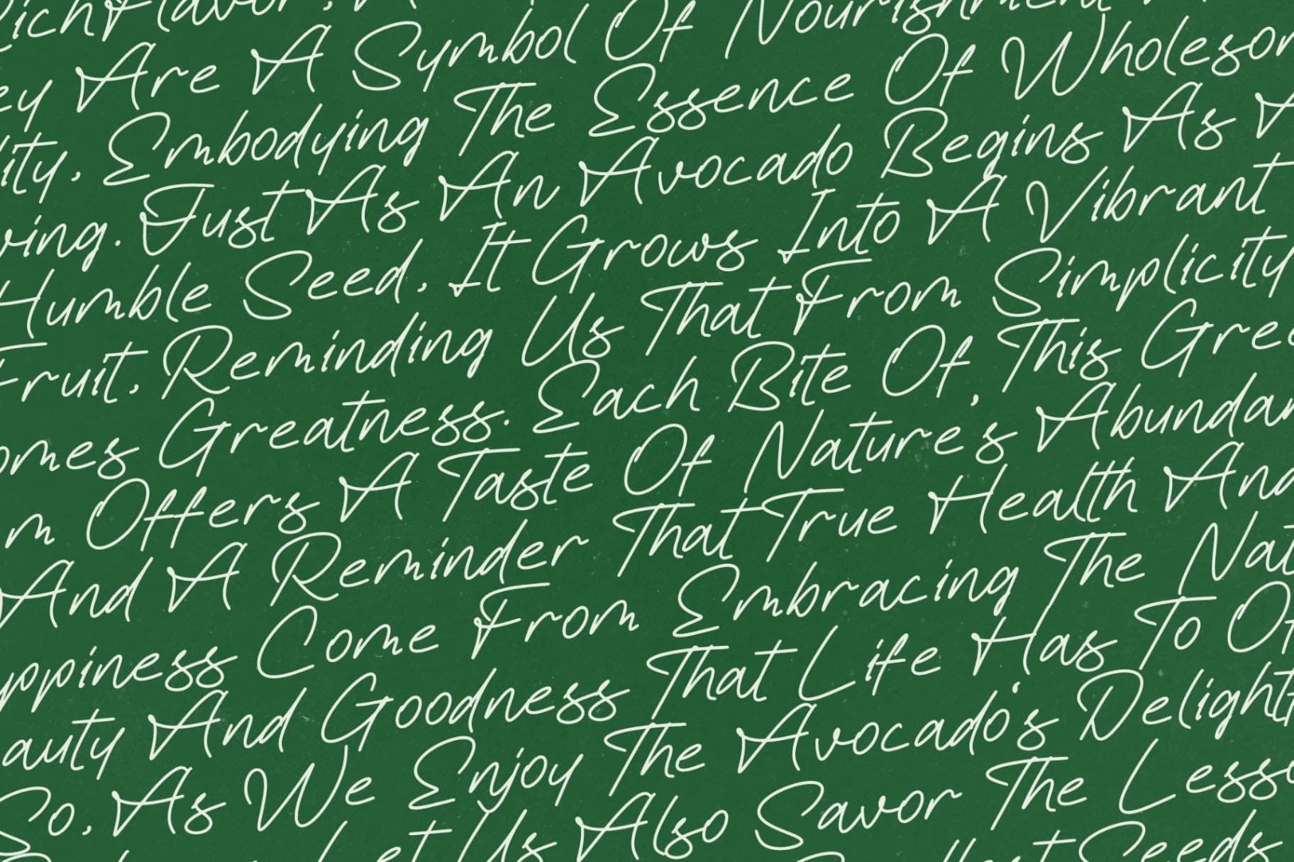 Preview 13 for Pokado Richly - Natural Handwritten Font
