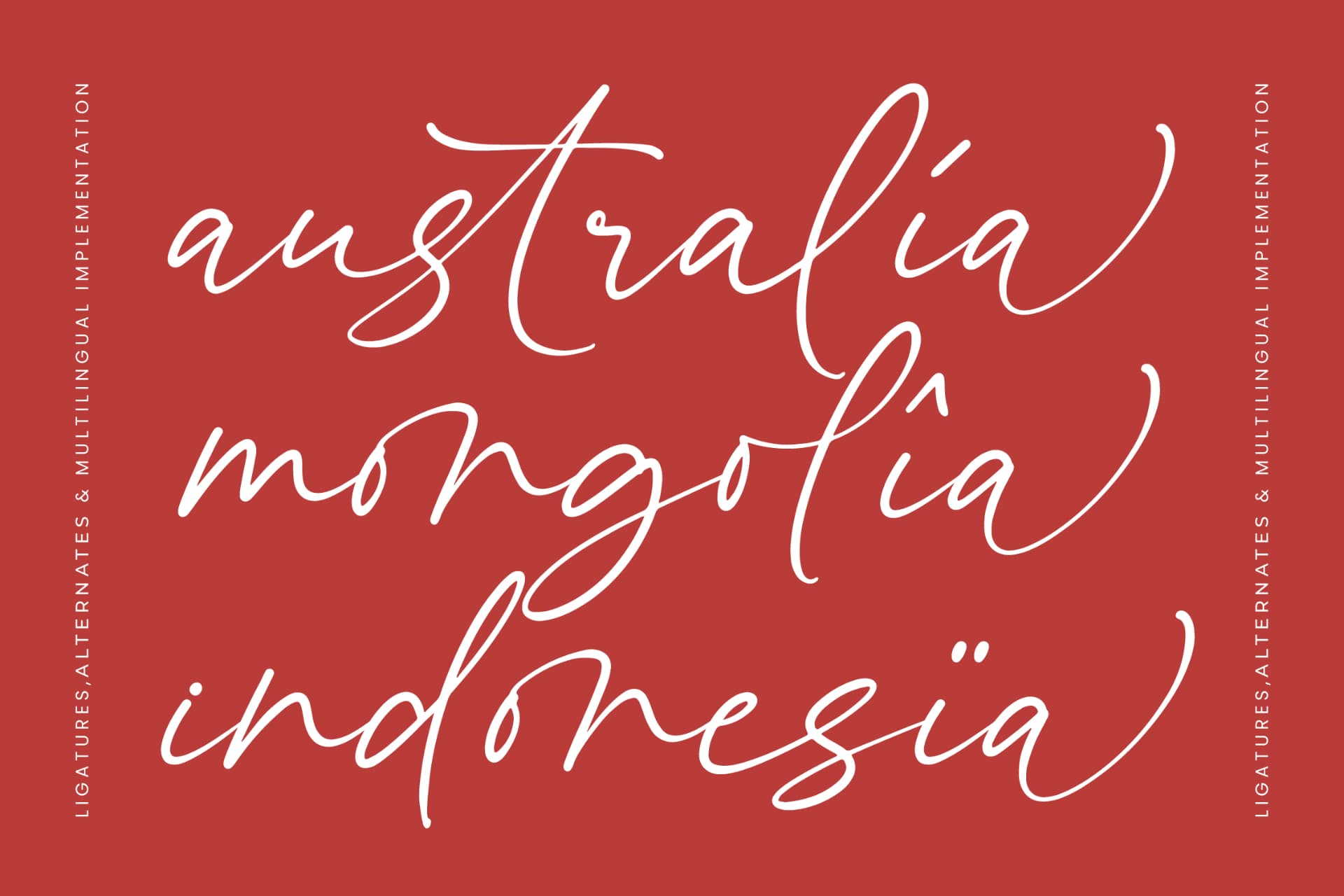 Preview 14 for Grontalo Eriticall - Stylish Handwritten Font