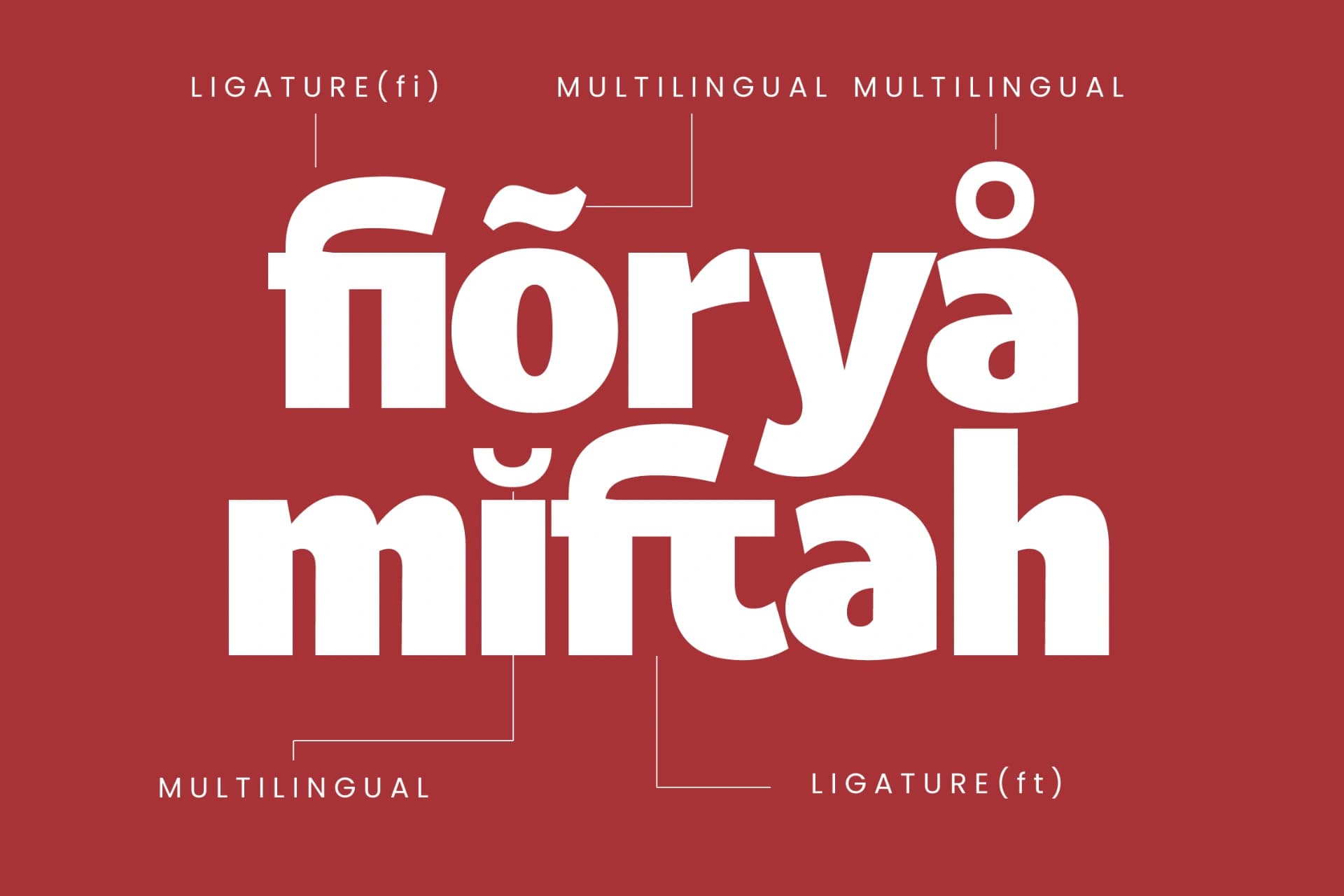 Preview 15 for Caffie Lofie - Display Sans Serif Font