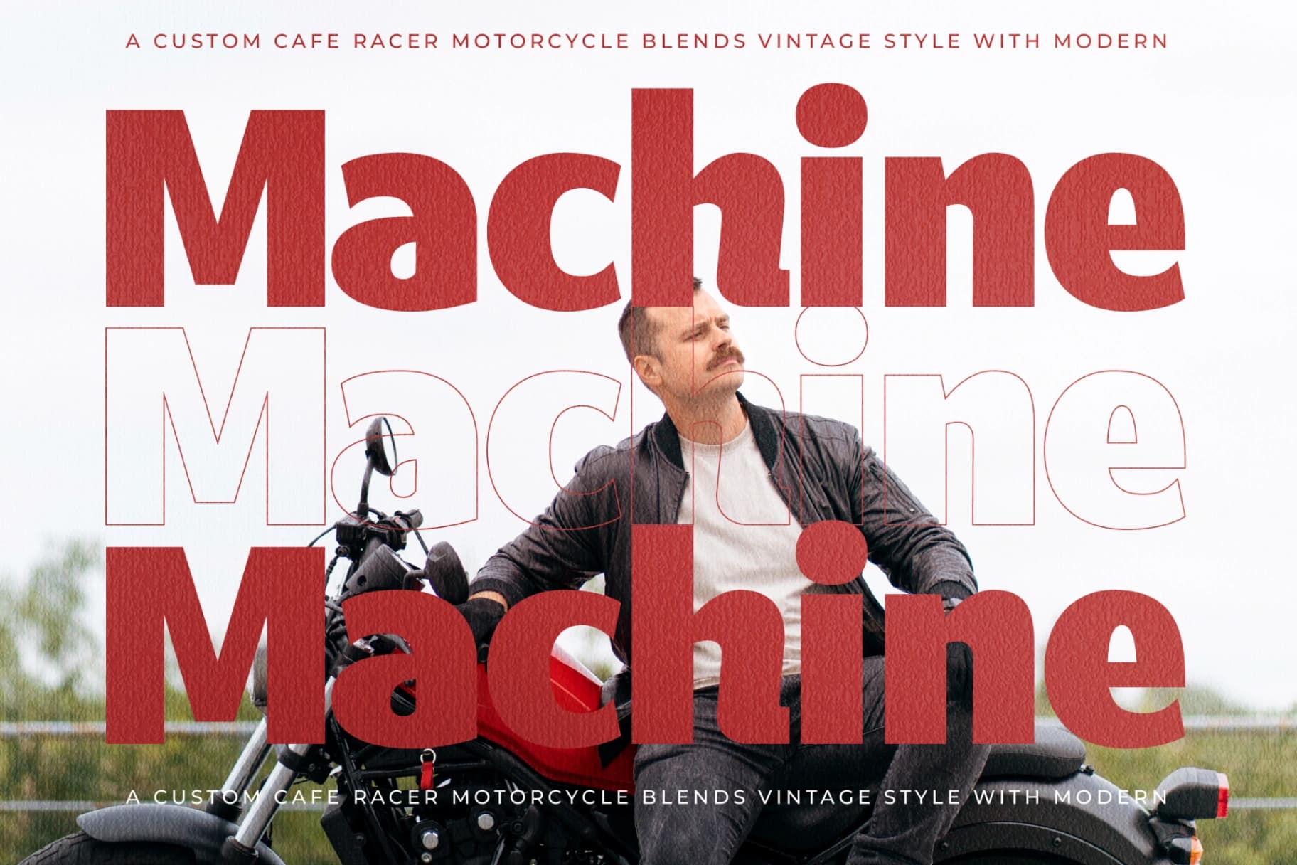 Preview 6 for Caffie Lofie - Display Sans Serif Font