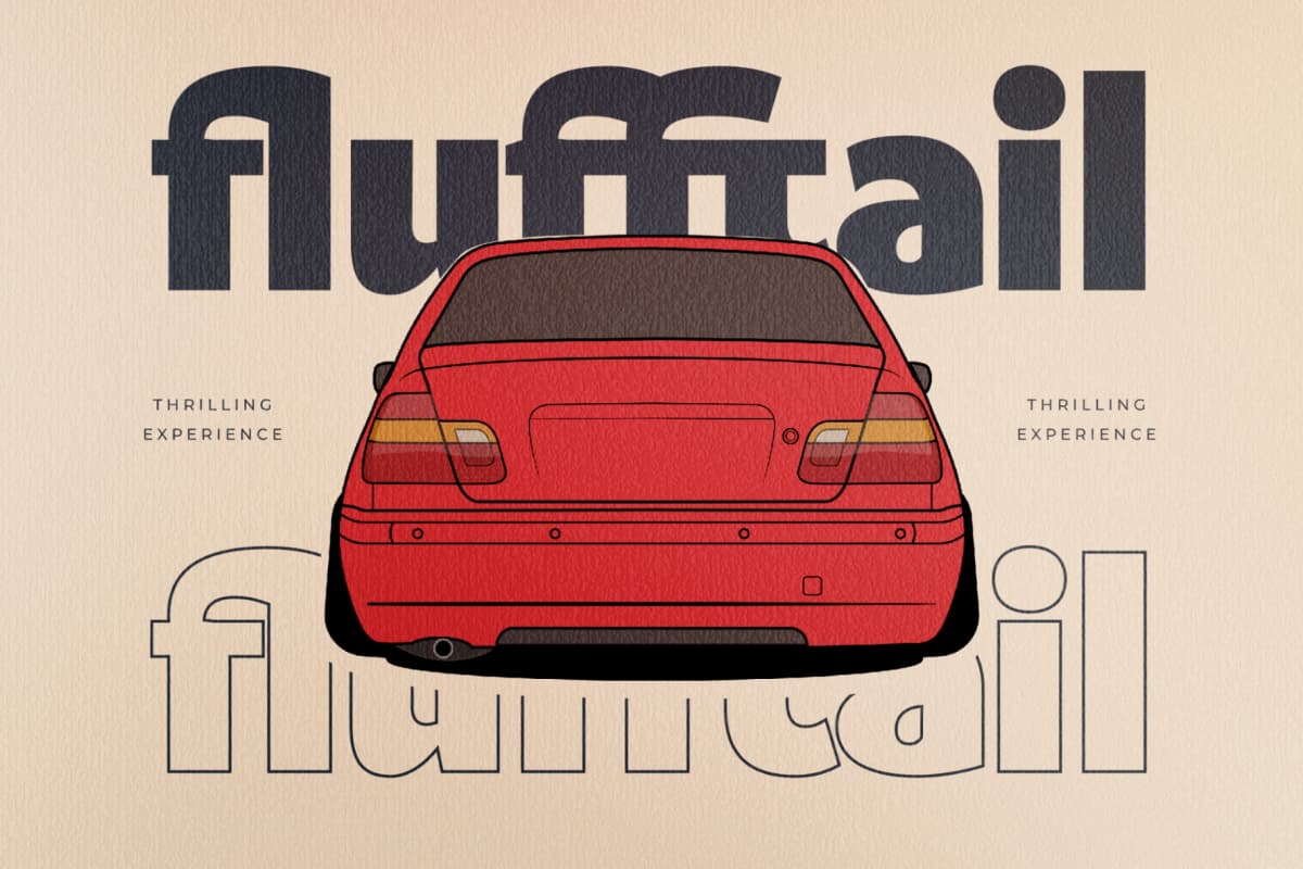 Preview 4 for Caffie Lofie - Display Sans Serif Font