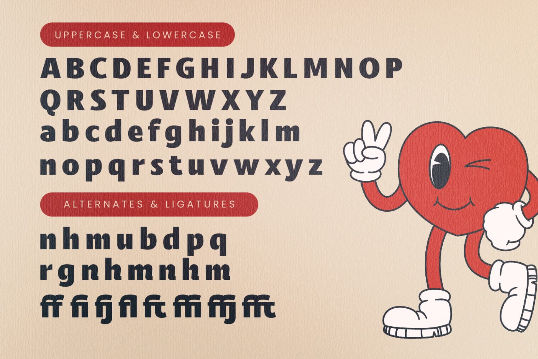 Preview 18 for Caffie Lofie - Display Sans Serif Font