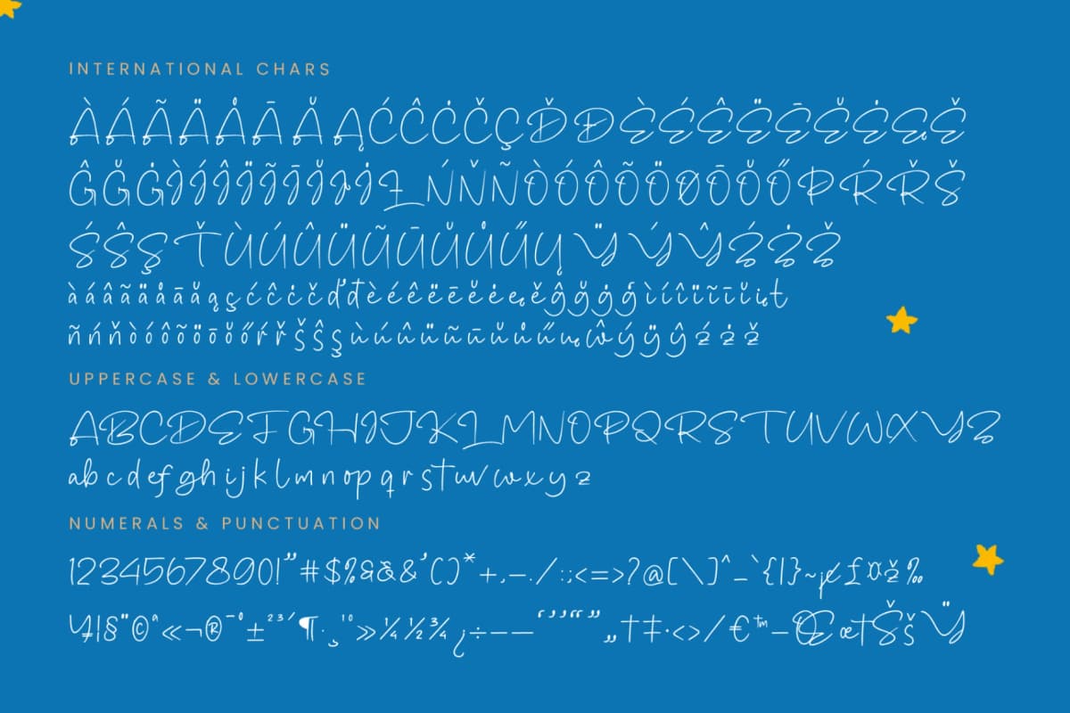 Preview 18 for Jestful Kids - Natural Handwritten Font