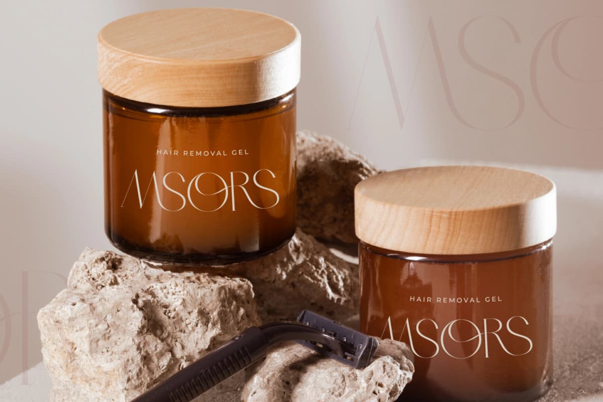 Qasnors - Modern Display Serif font preview 5