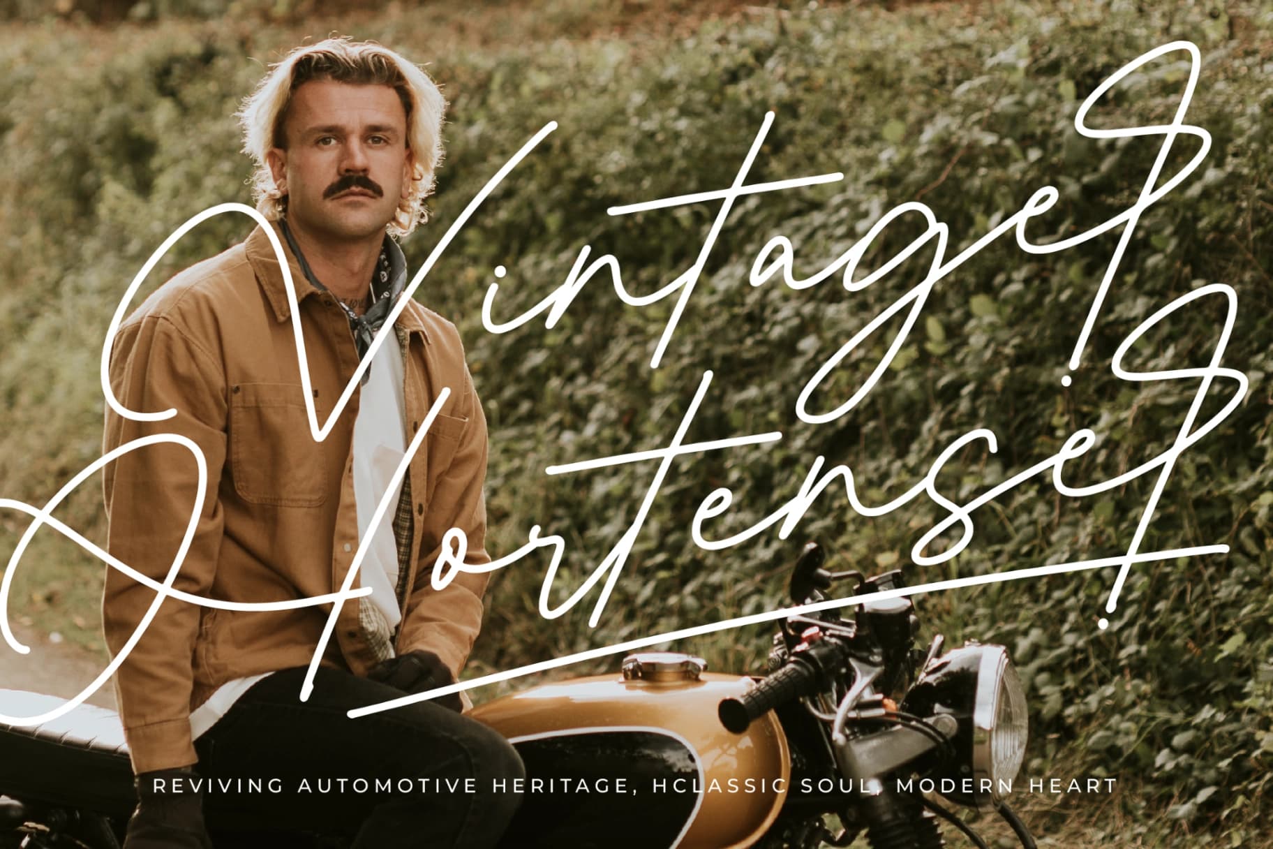 Preview 3 for Antique Prestig - Stylish Signature Font