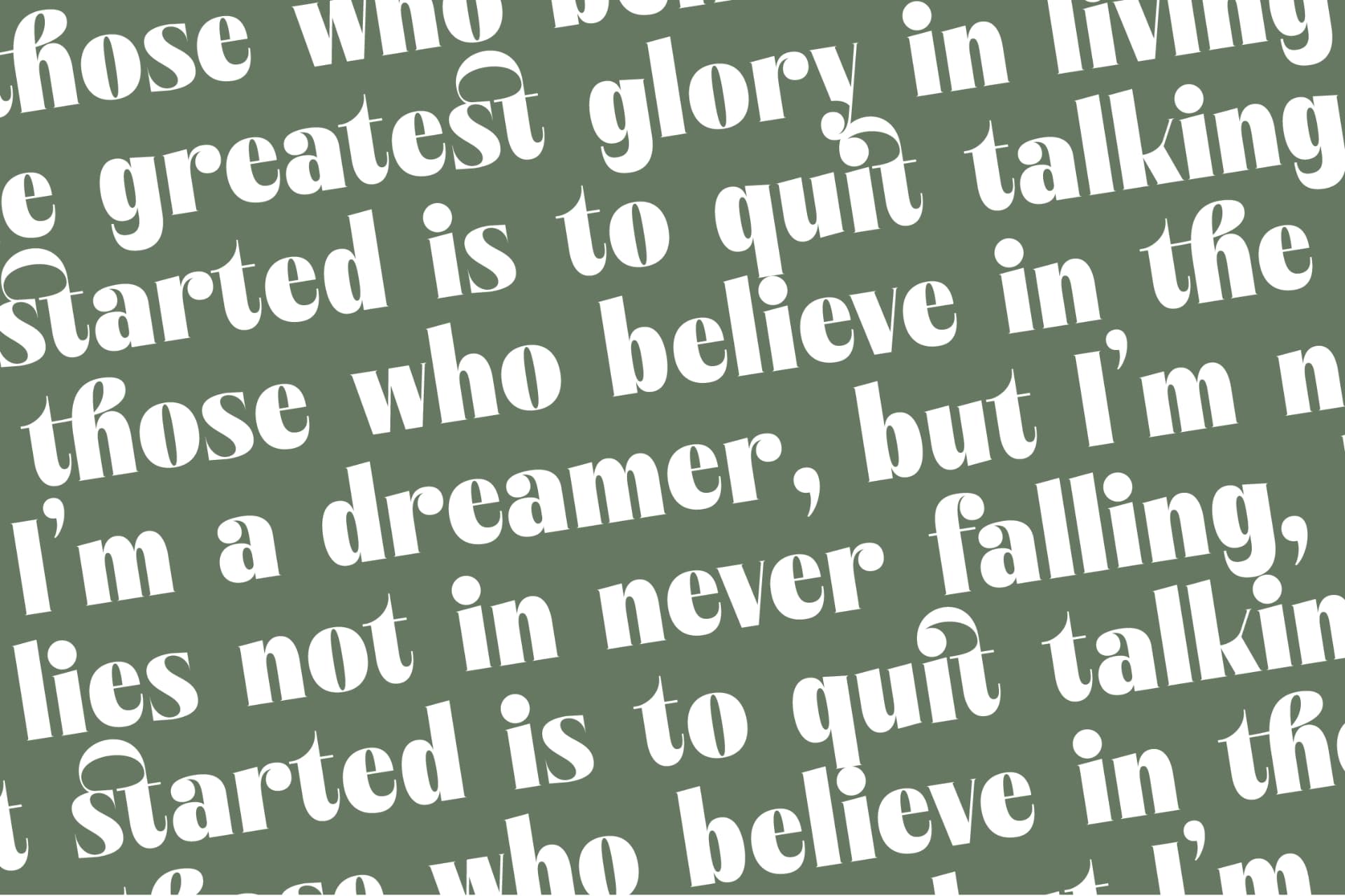 Preview 17 for Bistika - Serif Alternate Display