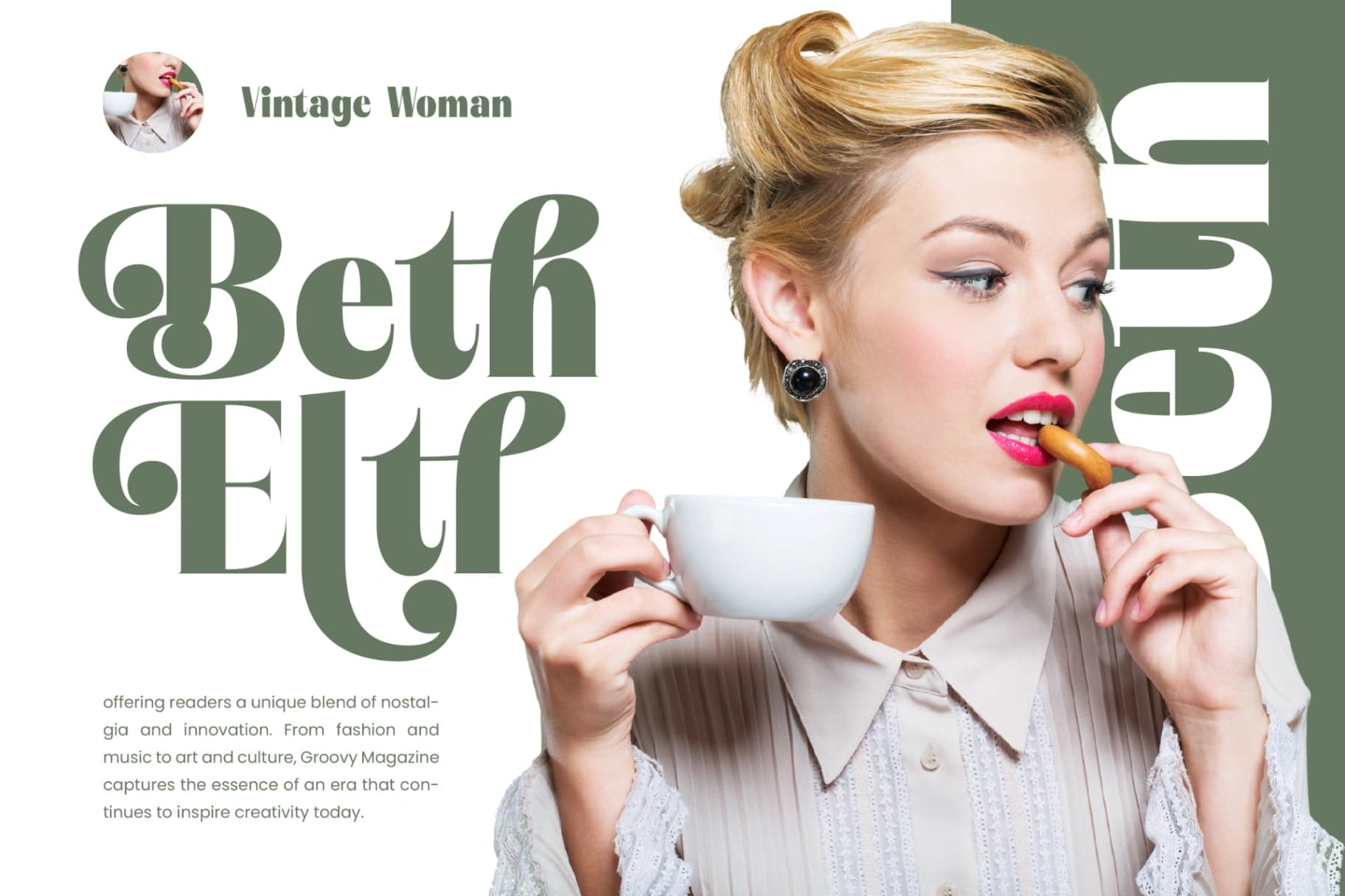 Preview 8 for Bistika - Serif Alternate Display