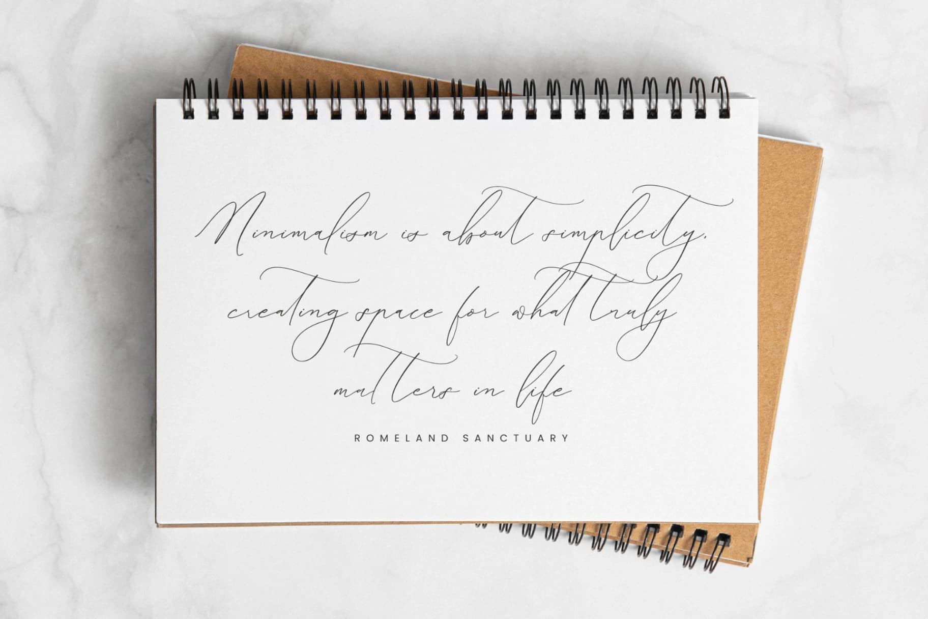 Preview 3 for Romeland Sanctuary - Stylish Handwritten Font