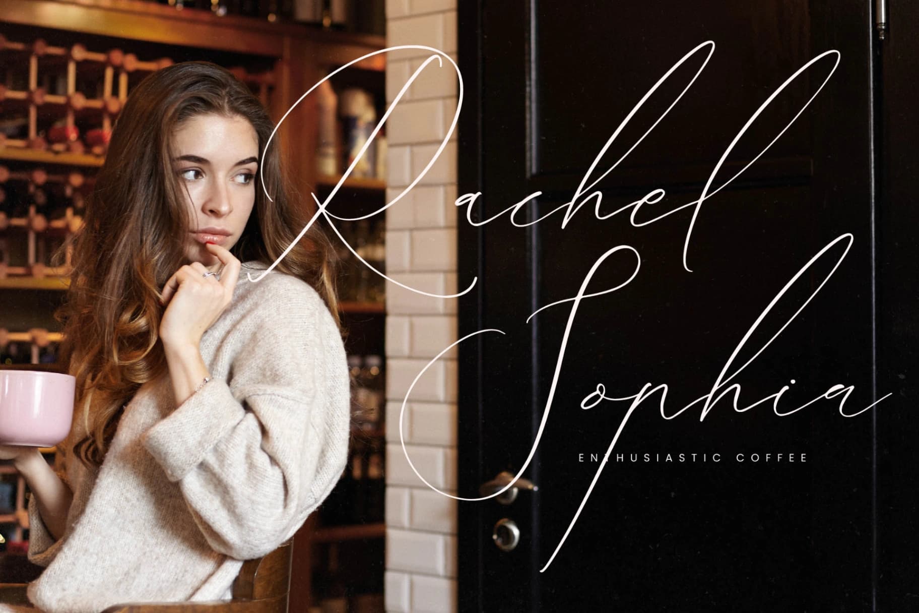 Preview 2 for Romeland Sanctuary - Stylish Handwritten Font
