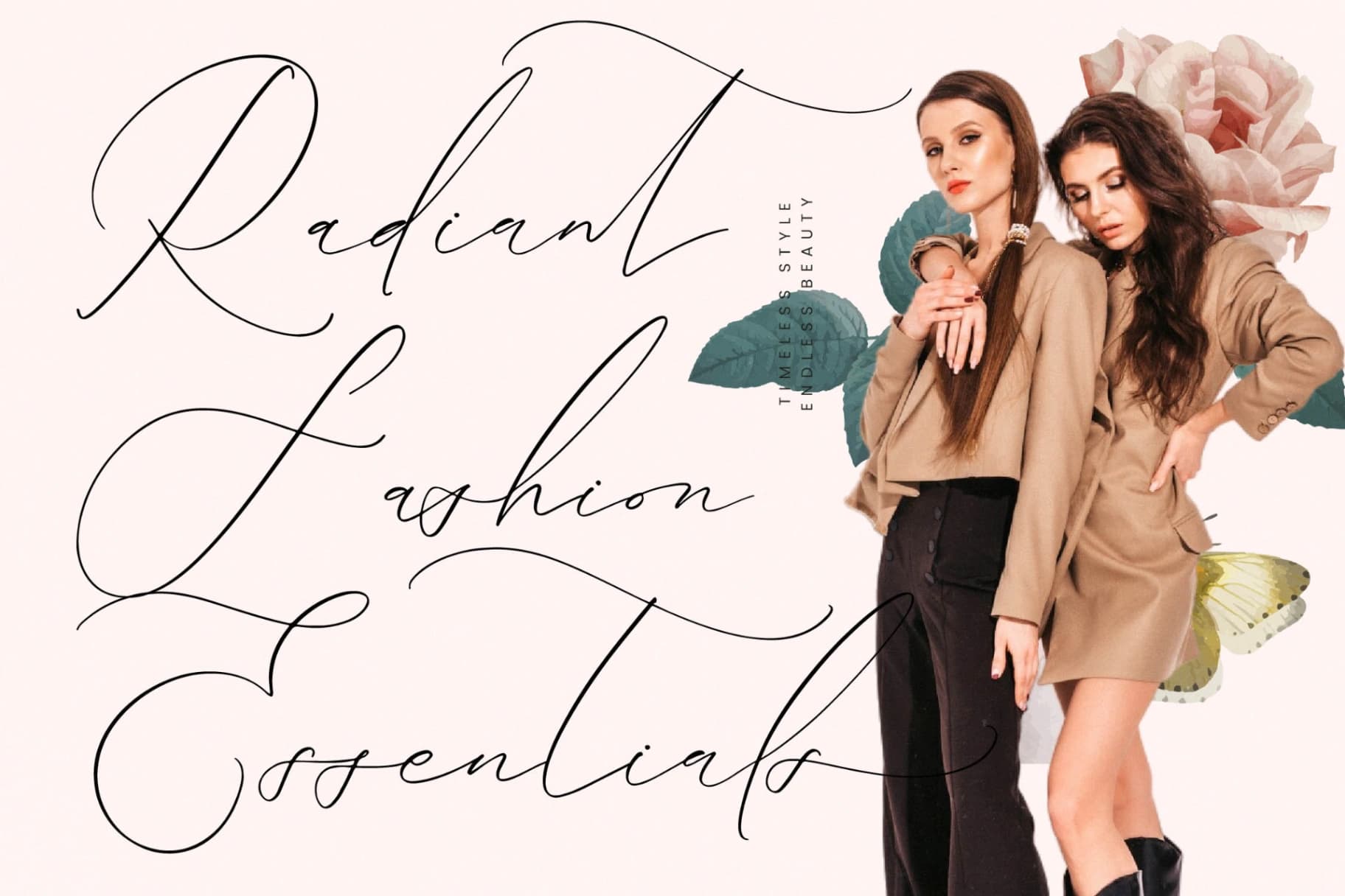 Preview 13 for Romeland Sanctuary - Stylish Handwritten Font