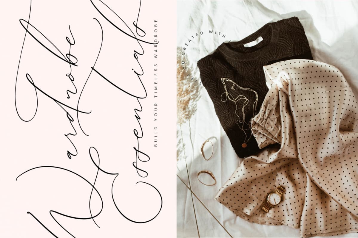 Romeland Sanctuary - Stylish Handwritten Font font preview 17