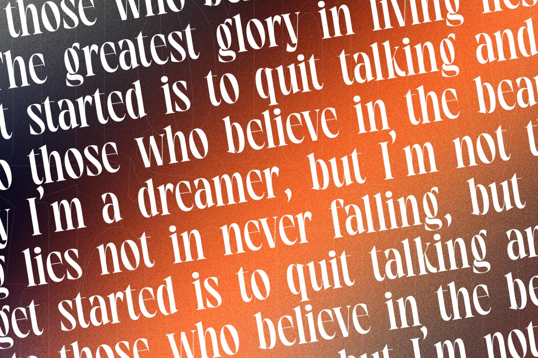 Preview 17 for Knighty Gheffta - Modern Display Serif Font