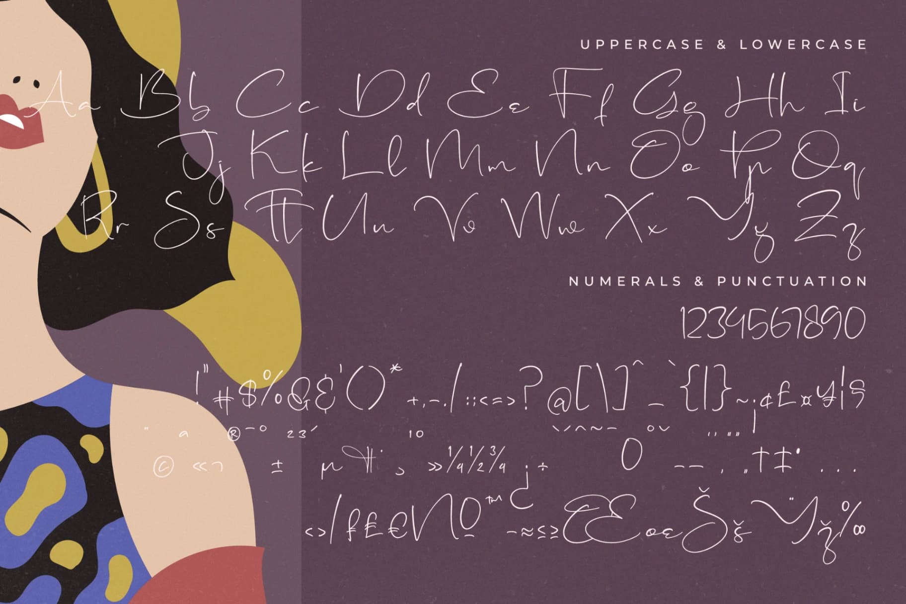 Preview 18 for Hallowa Pragestar - Modern Handwritten Font