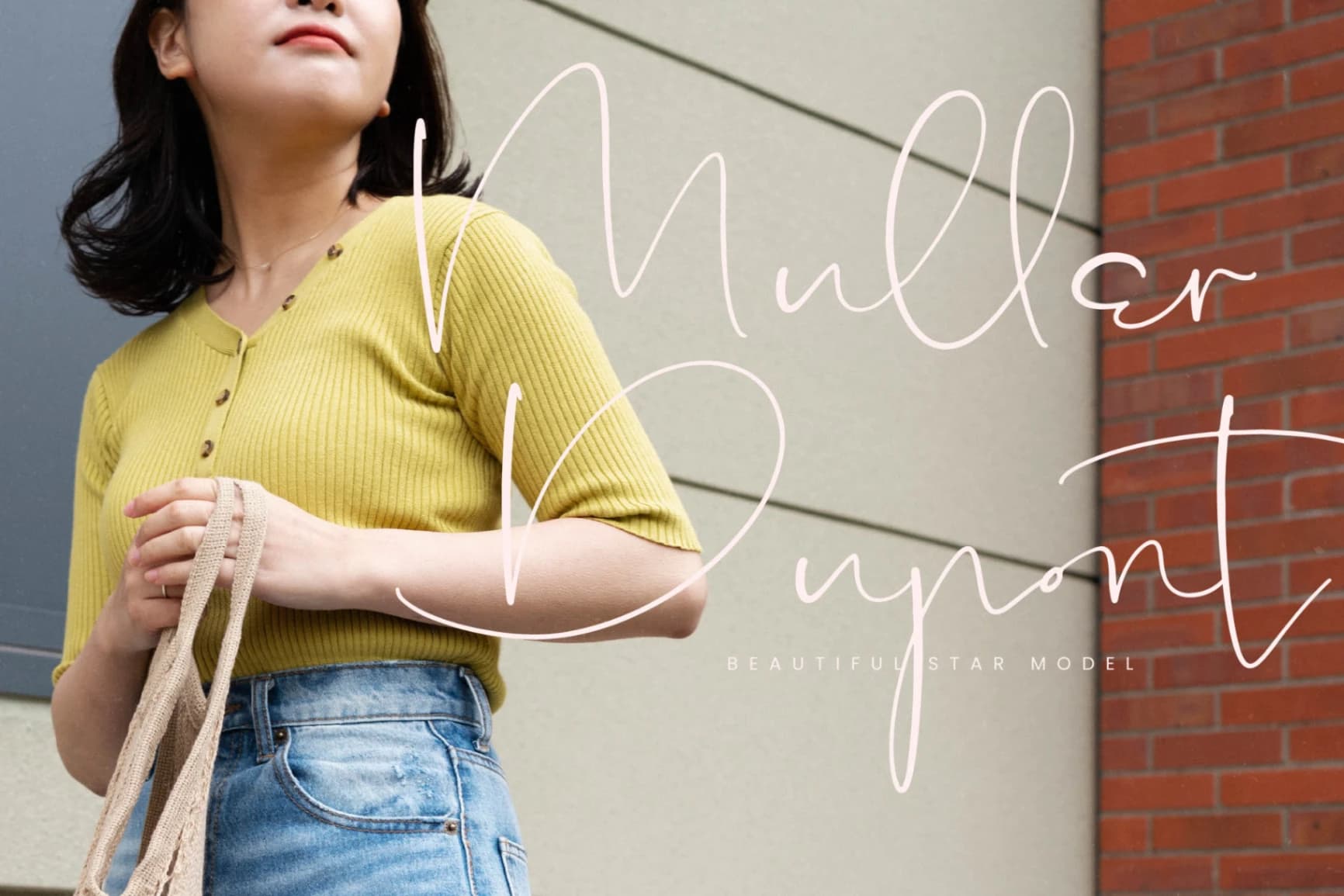 Preview 5 for Hallowa Pragestar - Modern Handwritten Font