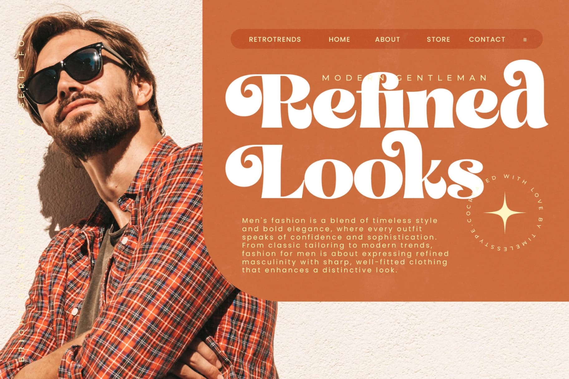 Preview 16 for Bright Royale - Modern Retro Serif Font