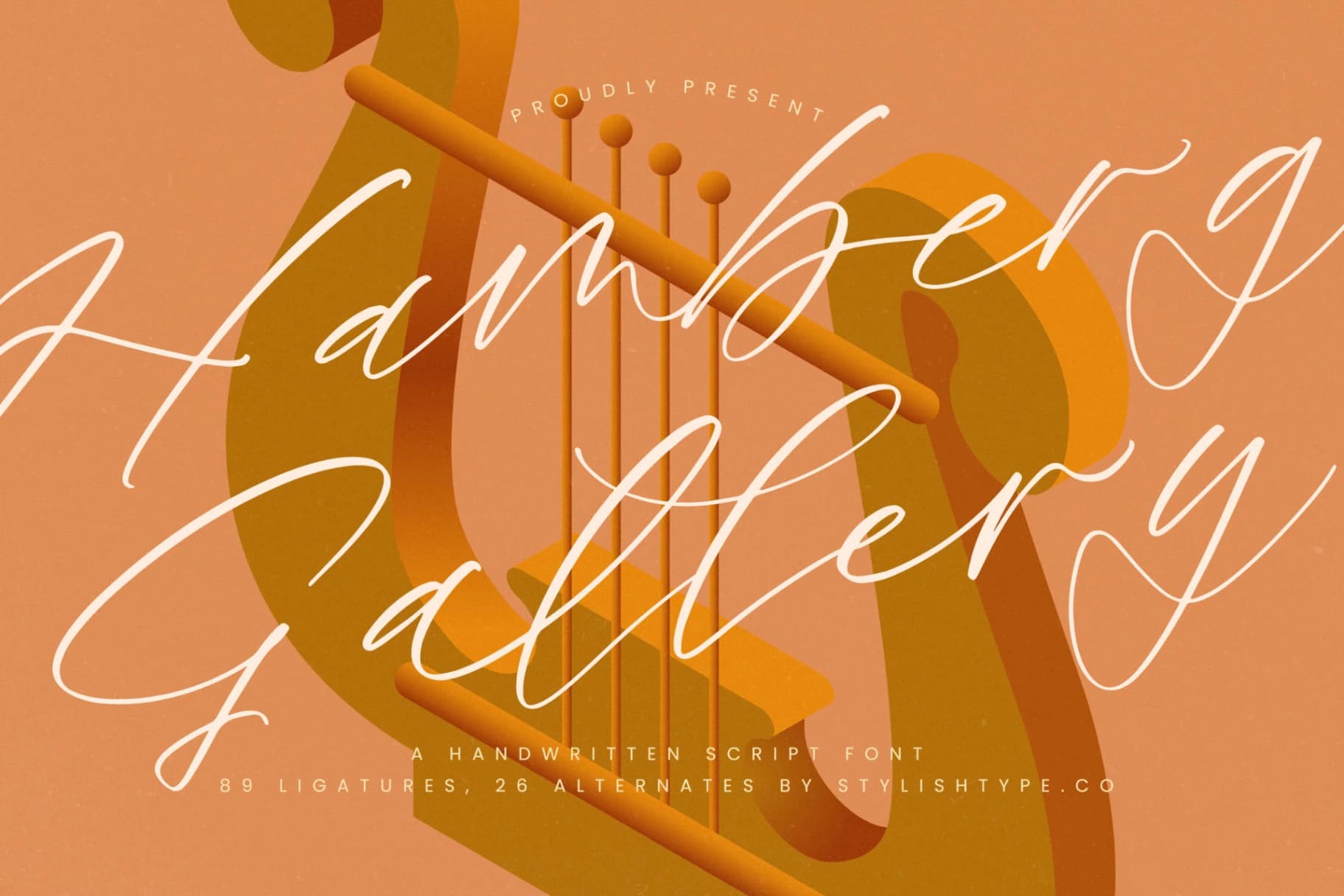 Preview 1 for Hamberg Gallery - Handwritten Script Font