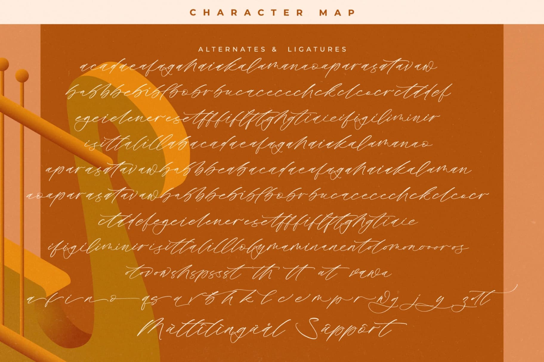 Preview 19 for Hamberg Gallery - Handwritten Script Font