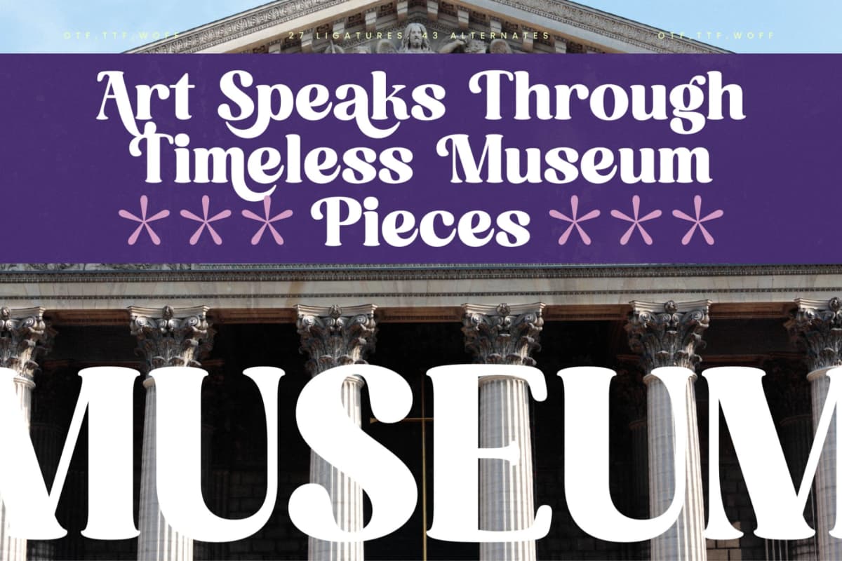 Preview 10 for Mathreal - Modern Alternate Serif Font