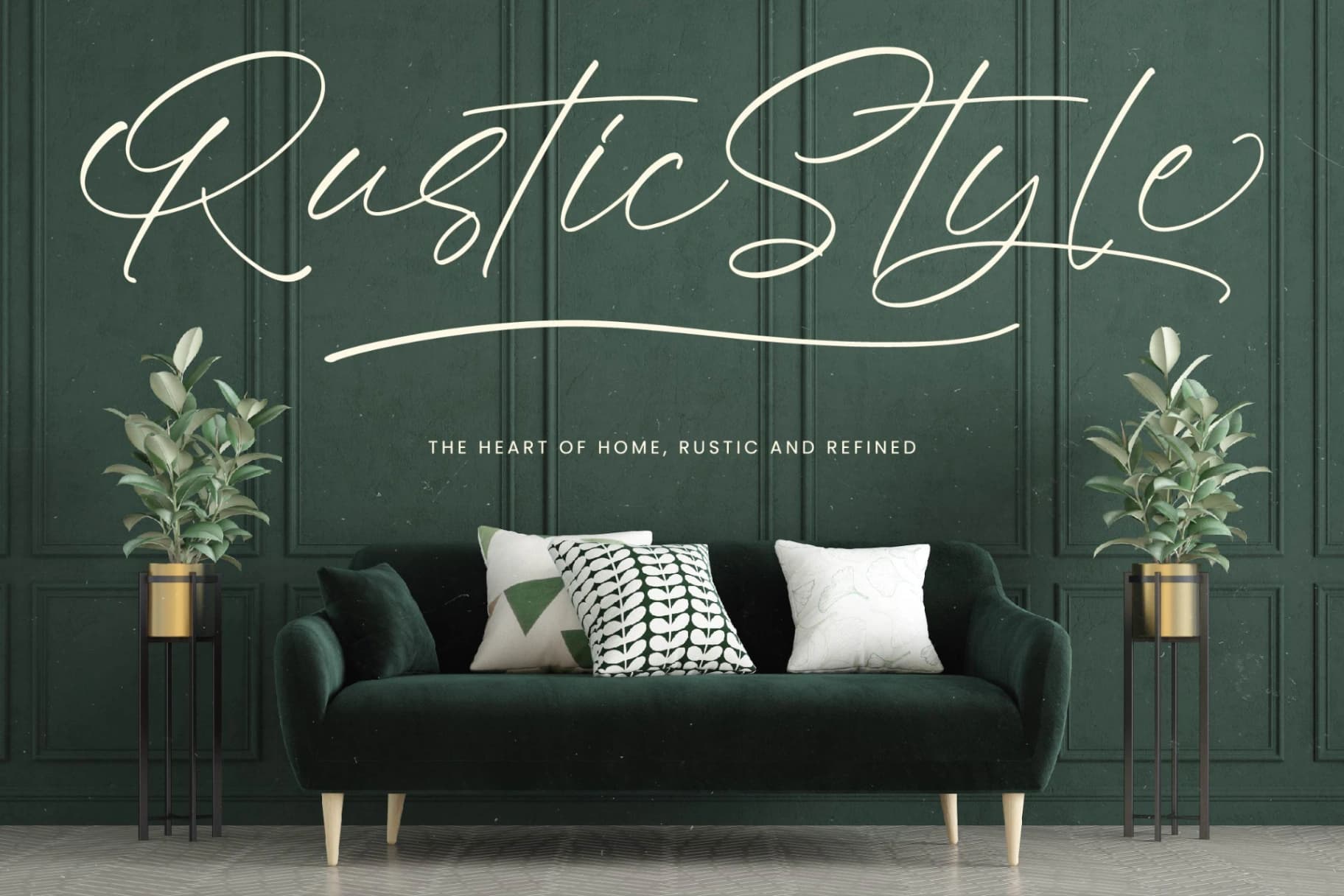 Preview 2 for Antiquity Rebelion - Stylish Handwritten Font