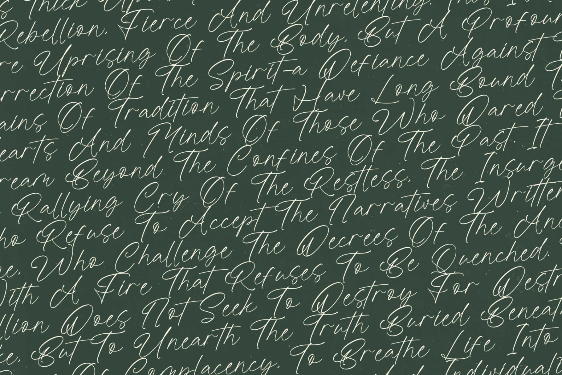 Preview 14 for Antiquity Rebelion - Stylish Handwritten Font