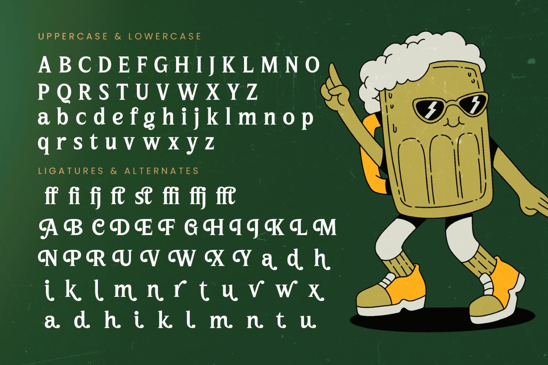 Preview 18 for Nugira Rilasto - Modern Retro Serif Font