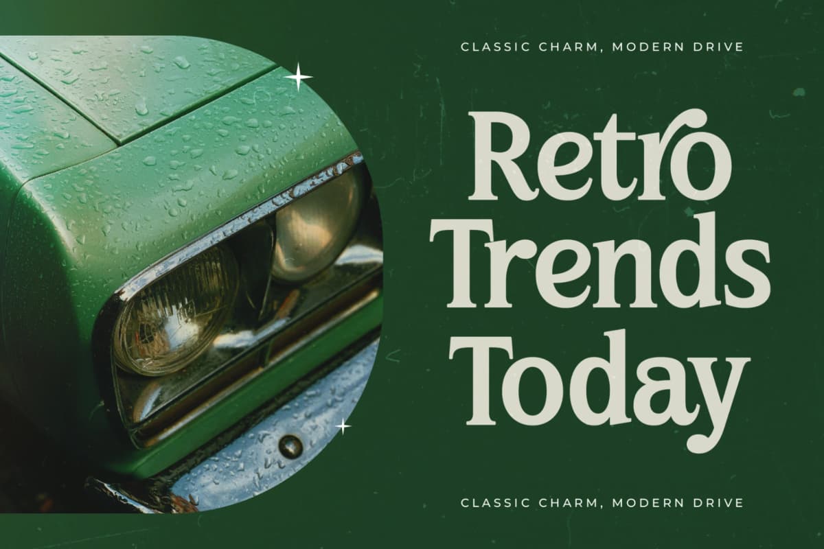 Preview 7 for Nugira Rilasto - Modern Retro Serif Font