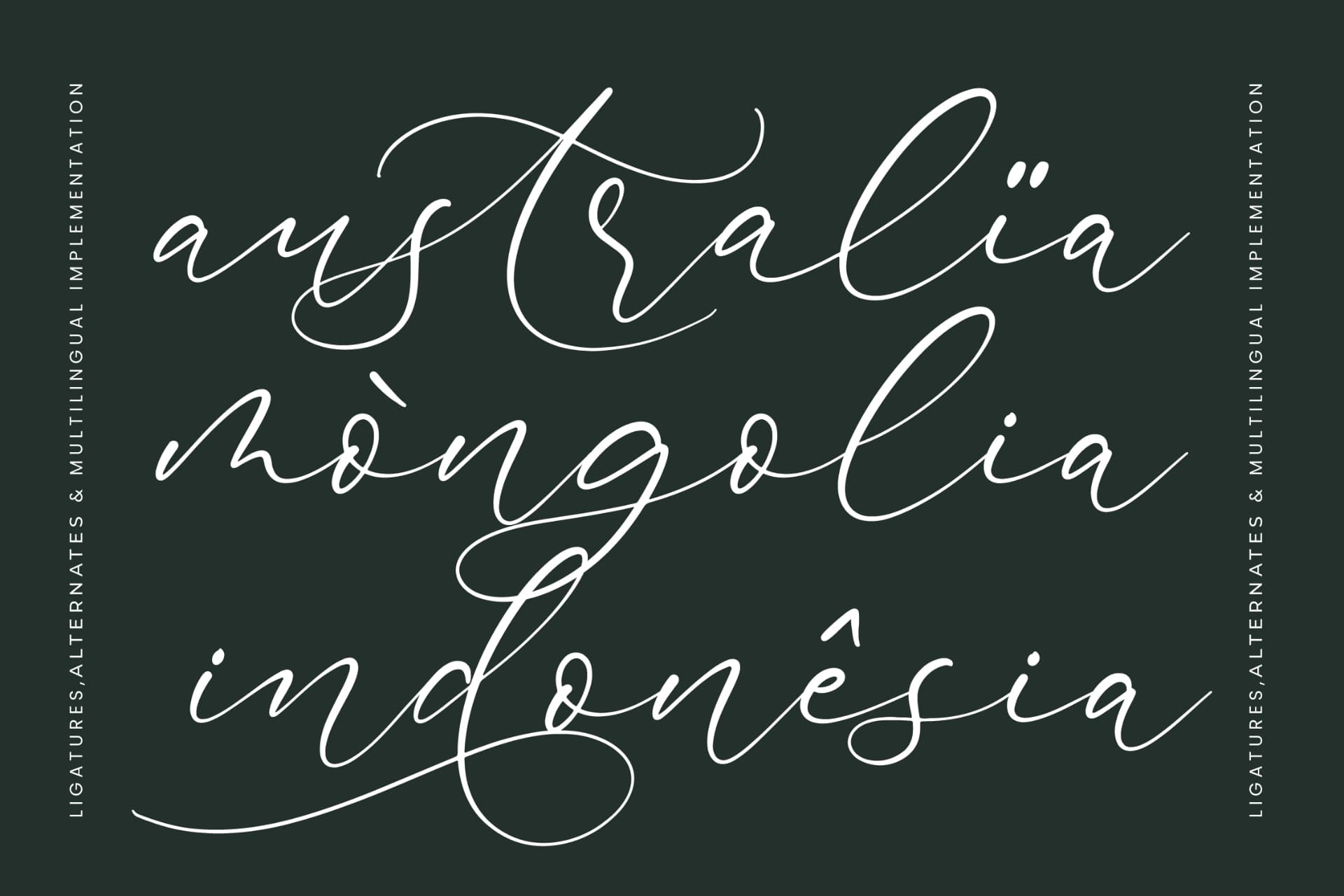 Preview 15 for Adventur Kintent - Stylish Calligraphy Font