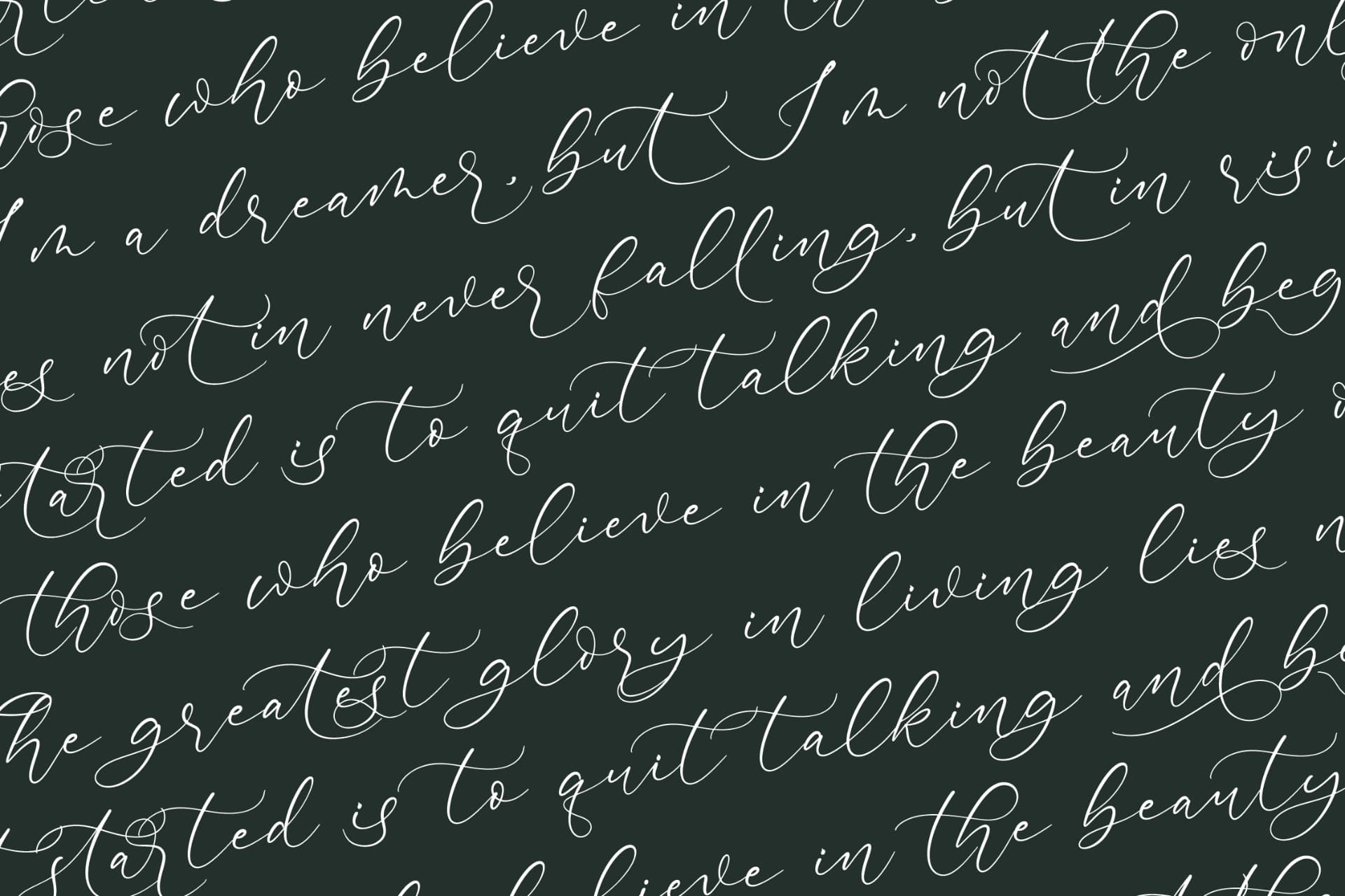 Preview 17 for Adventur Kintent - Stylish Calligraphy Font