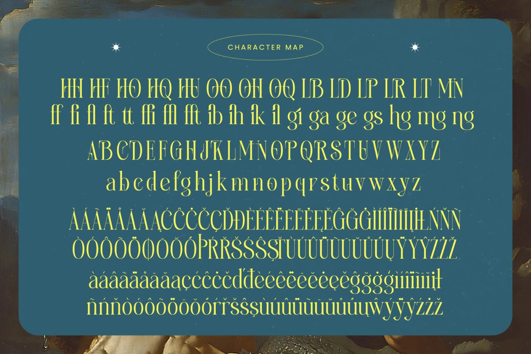 Preview 19 for Heroic Brutal - Bold Tall Serif Display Font