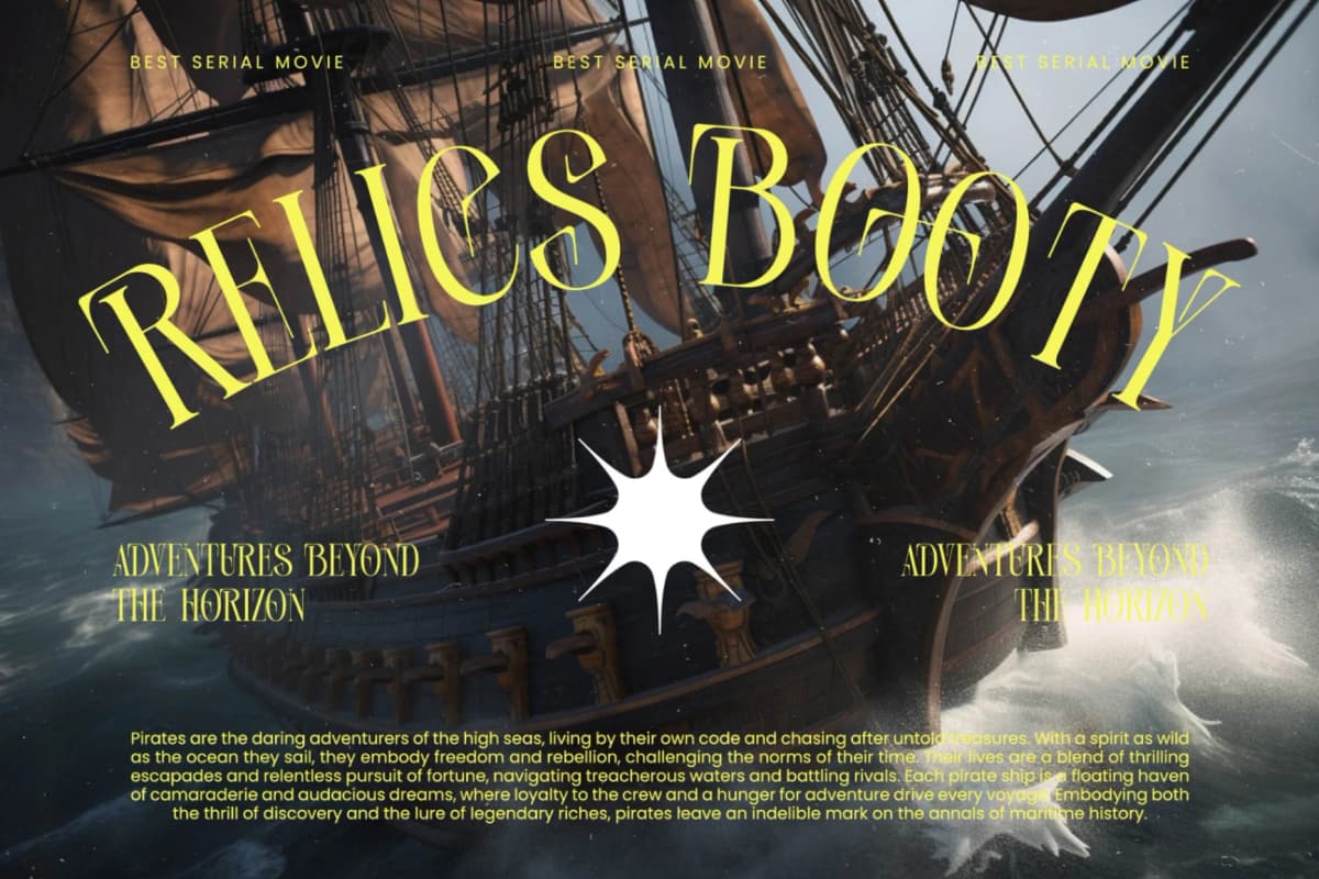 Preview 10 for Heroic Brutal - Bold Tall Serif Display Font