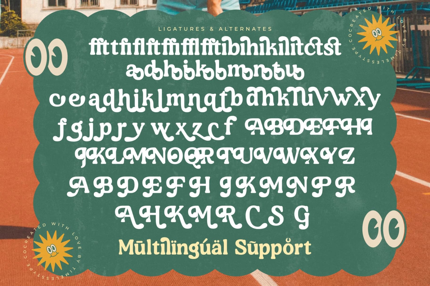 Preview 19 for Wildstar Silentos - Modern Retro Serif Font