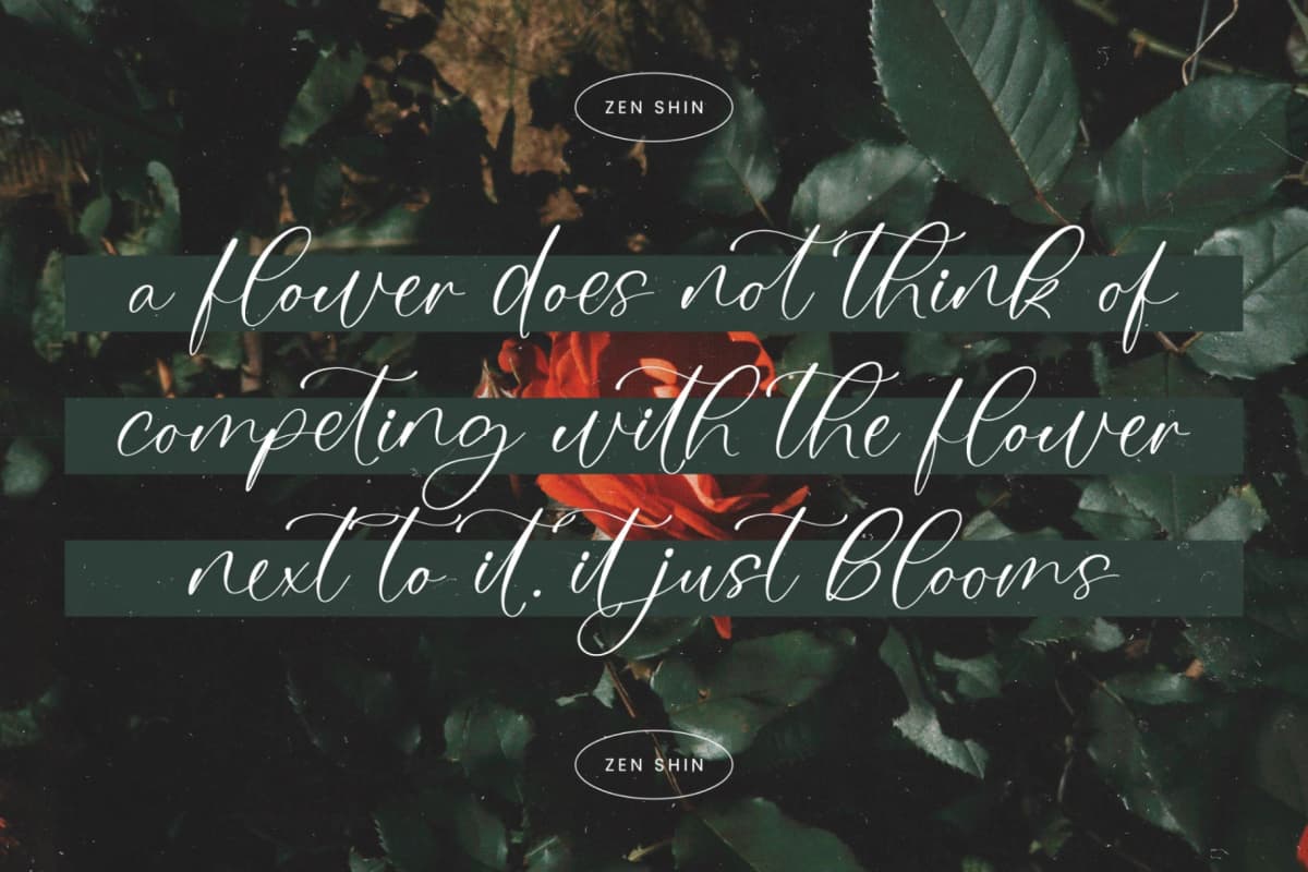 Natalya Rosyta - Natural Handwritten Font font preview 5