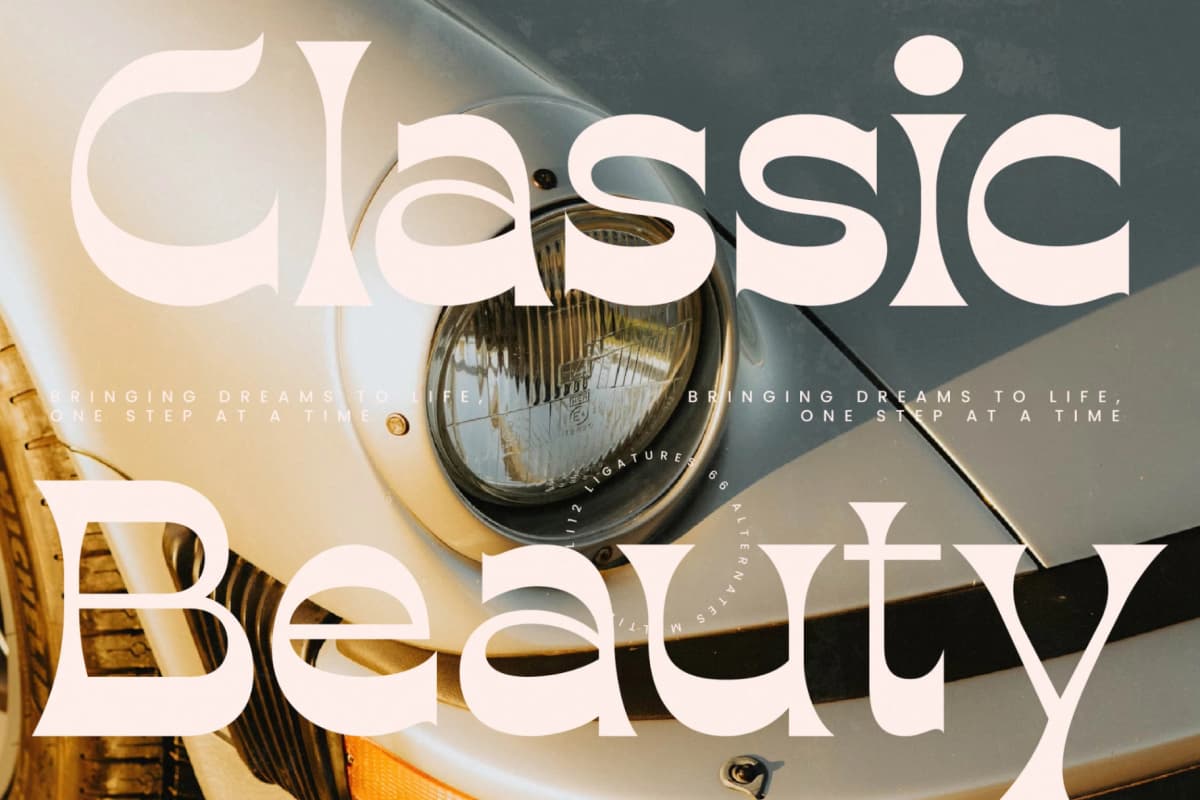 Preview 6 for Sizzling Cheesy - Modern Display Unique Serif