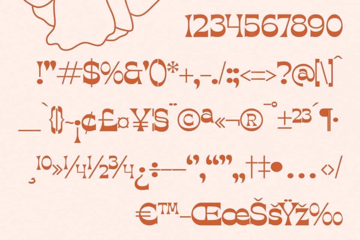 Preview 18 for Sizzling Cheesy - Modern Display Unique Serif