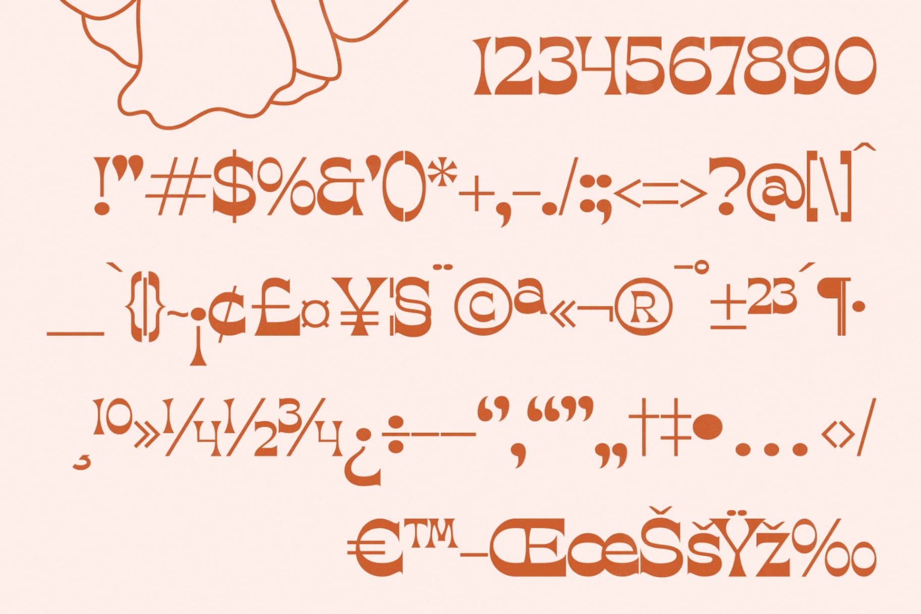 Preview 18 for Sizzling Cheesy - Modern Display Unique Serif