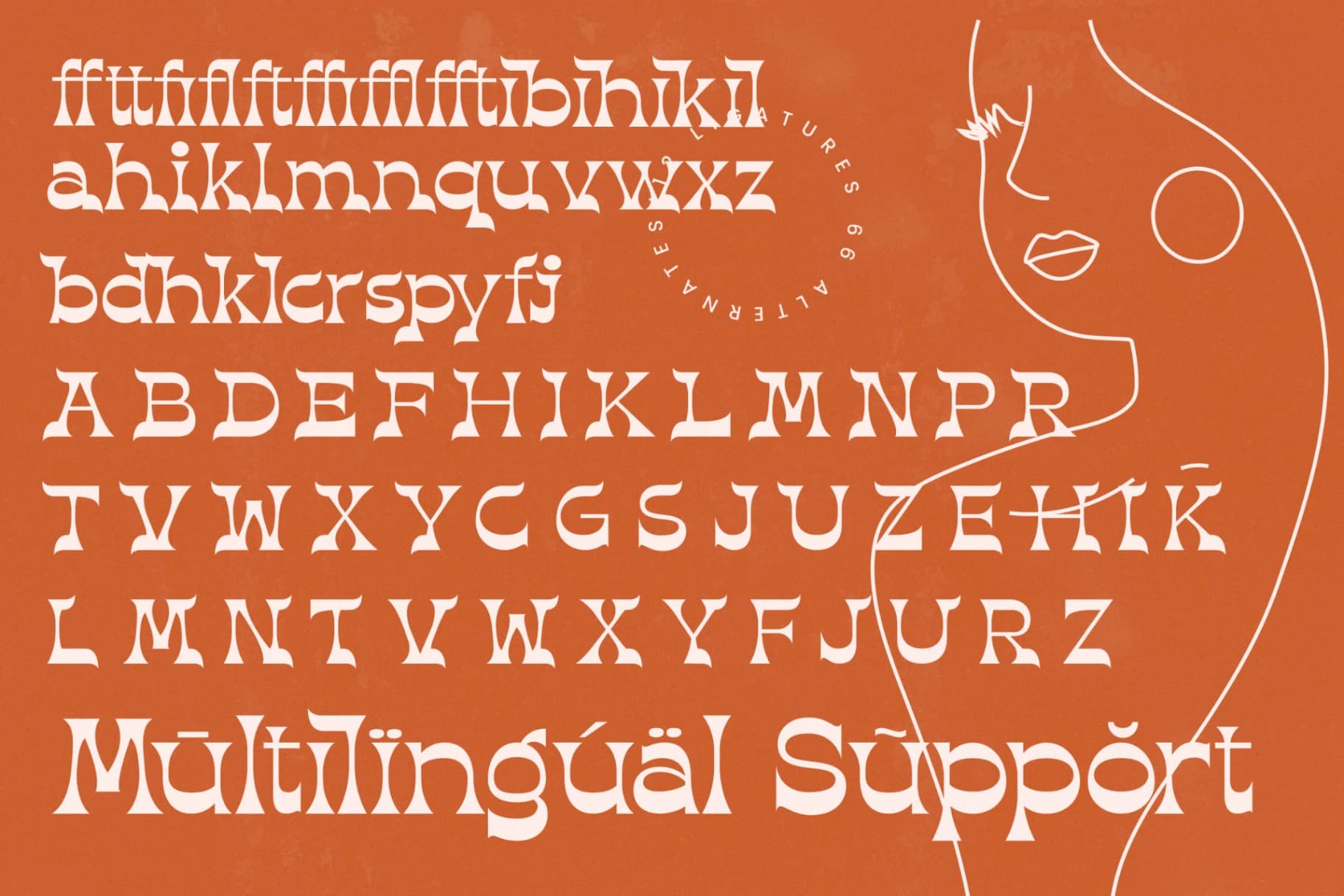 Preview 19 for Sizzling Cheesy - Modern Display Unique Serif