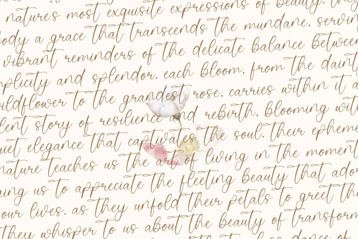 Sintalia Kelista - Stylish Handwritten Font font preview 16