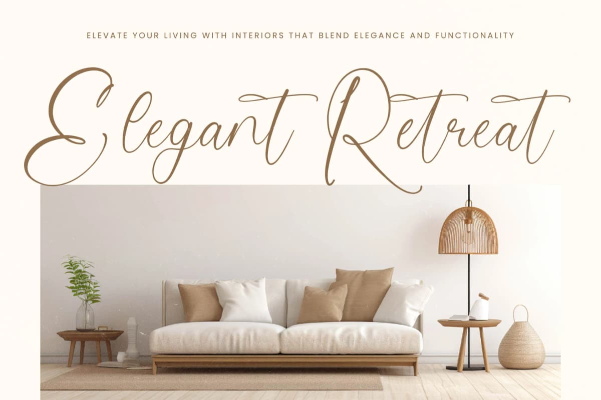 Sintalia Kelista - Stylish Handwritten Font font preview 6