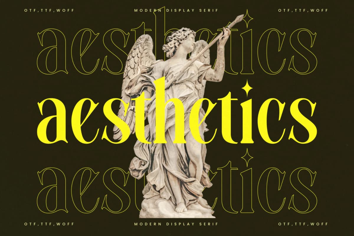 Mythical Romance - Modern Display Serif font preview 3