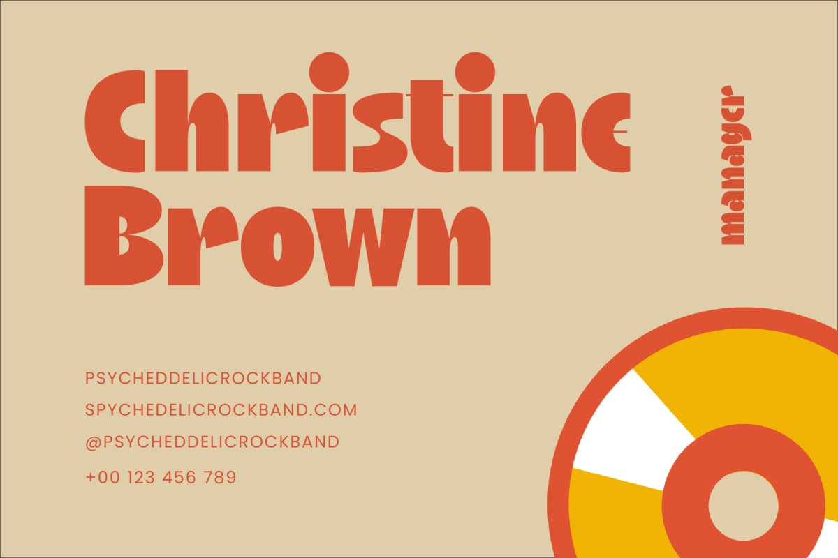 Rinka Stylo - Retro Sans Serif Font font preview 4