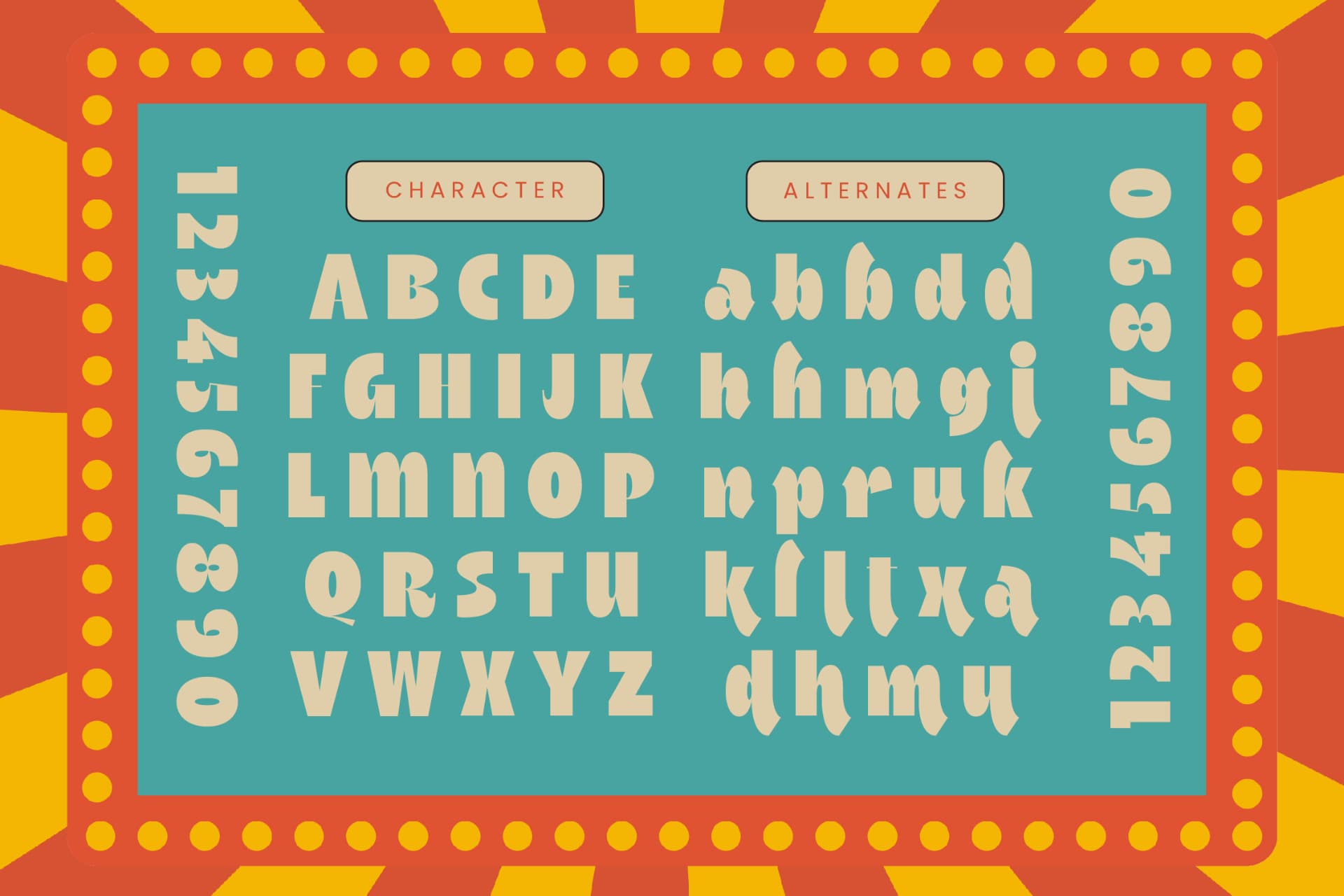 Preview 18 for Rinka Stylo - Retro Sans Serif Font
