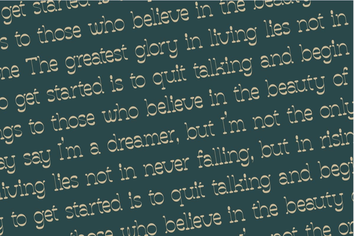 Thayla Mifikan - Retro Serif Display font preview 17